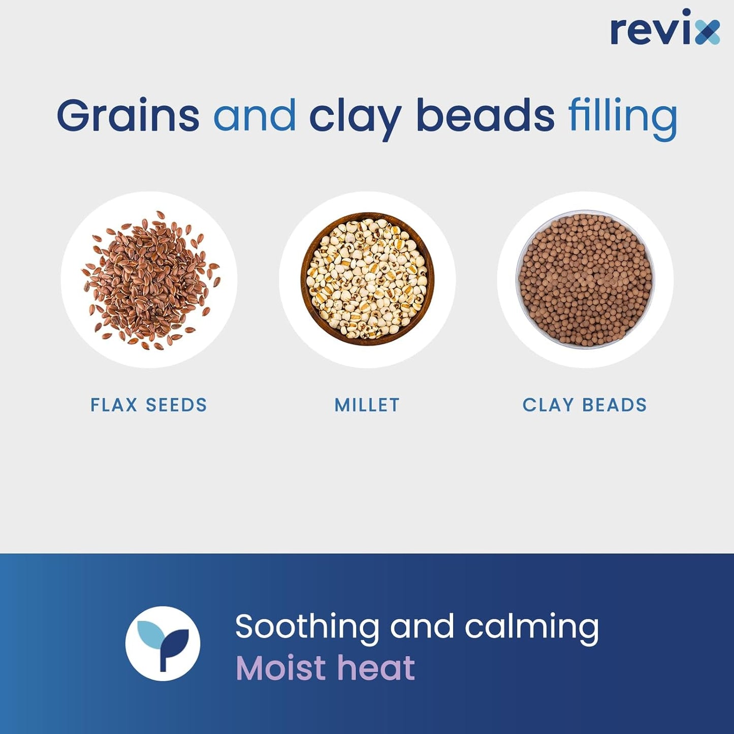 REVIX Extra Large Heating Pad Microwavable for Back with Moist Heat, Microwave Heated Wrap for Full Back, Neck Shoulder and Muscles, Rose Velvet XXL Rice Bean Bag