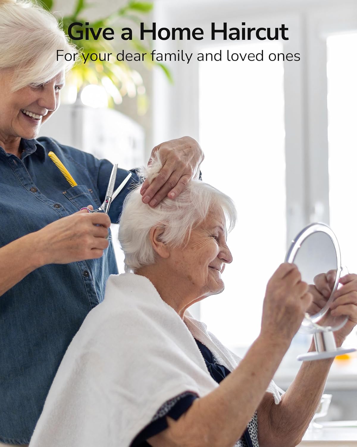 ULG Hair Thinning Scissors Professional Barber’s Texturizing Teeth Shears for Hairdressing, Salon and Home Use Thinning Shears for Hair Cutting, Made of Japanese Stainless Steel, 6.5 inch