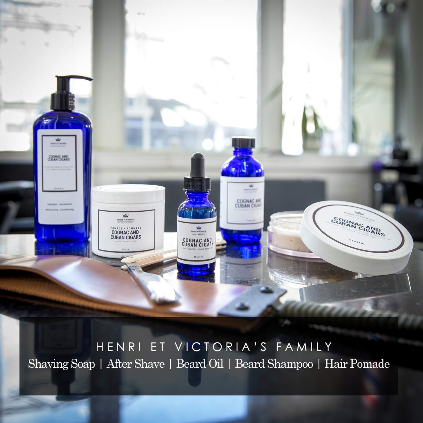 Aftershave Splash For Men l Canadian Made by A Skilled Artisan l Moisturize and Soothe the Skin 114 ml (4 oz) (Cognac and Cuban Cigars Fragrance)