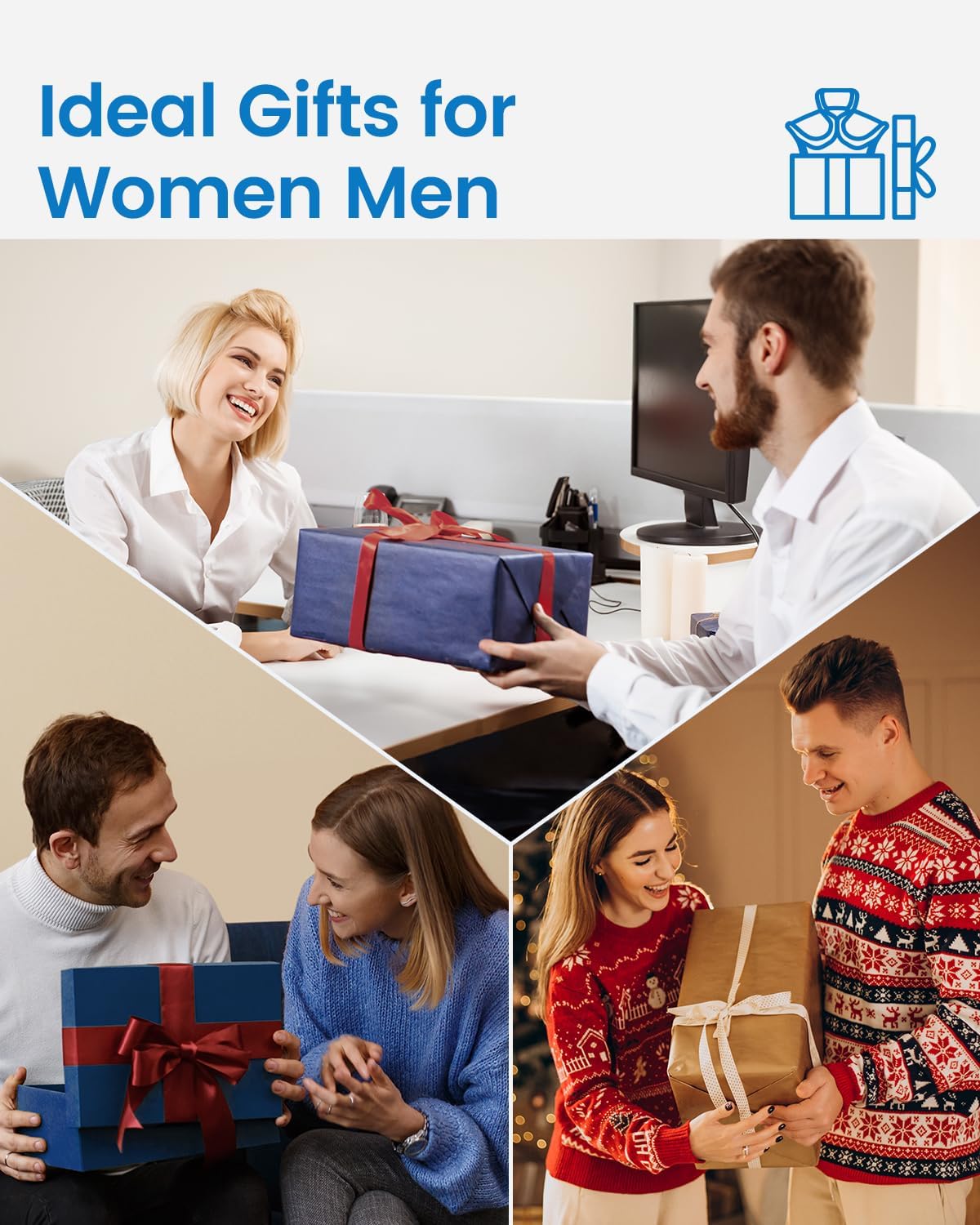 RENPHO Heating Pad for Neck and Shoulders and Back Pain Relief, Birthday Christmas Gifts for Men Women Mom Wife Seniors, FSA Eligible Items, Electric Heat Pad, ETL Certified, 24"x33", Purple