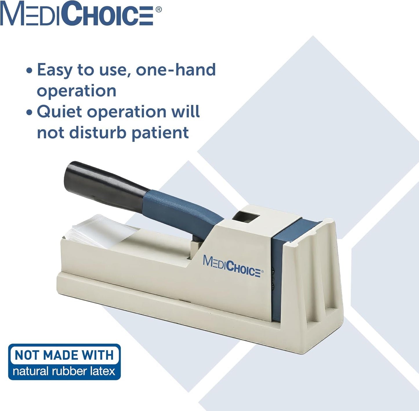 MediChoice Hand Operated Heavy-Duty Pill Crusher System Crushes Multiple Tablets at Once Compounding Medications Children Elderly Pets PLC5000 +50 Pill Pouches