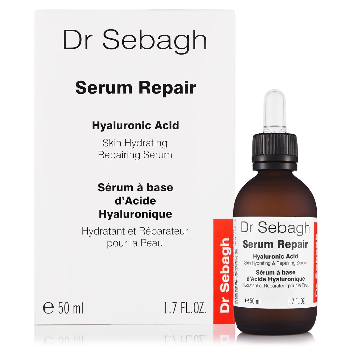 Serum Repair (1.7 fl oz) | Award-Winning Hyaluronic Acid Facial Hydrator | Anti Aging & Wrinkle | Skin Moisturizing & Repairing Formula | Collagen Boosting Youthful Glow For Women & Men