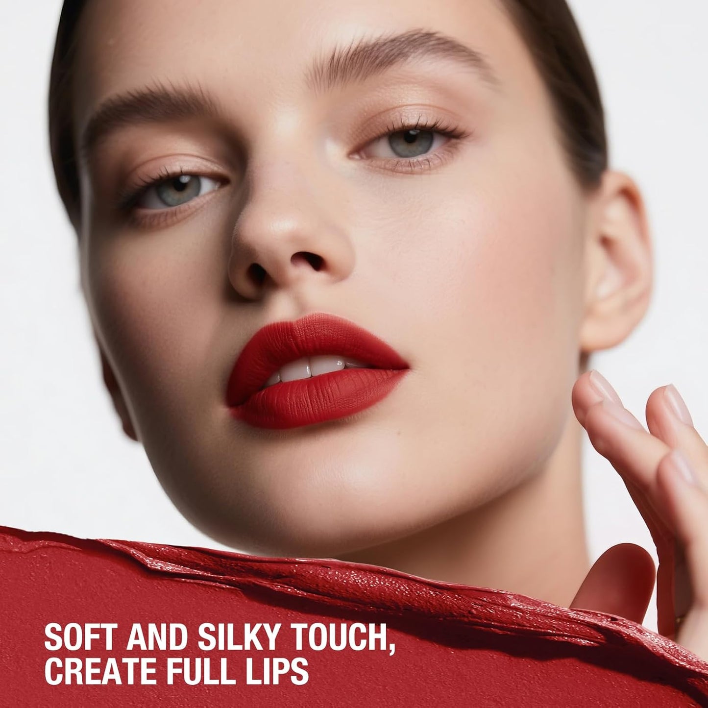 Jolilab 8Pcs Lip Set: 4 Colors Lip Liner+4 Colors Lipstick, Matte/Creamy,Smooth Creamy Texture,Long-Lasting,Bold/Nude Shades for Daily/Party, Vegan, Gift for Makeup Lovers.(#01+06+09+11)