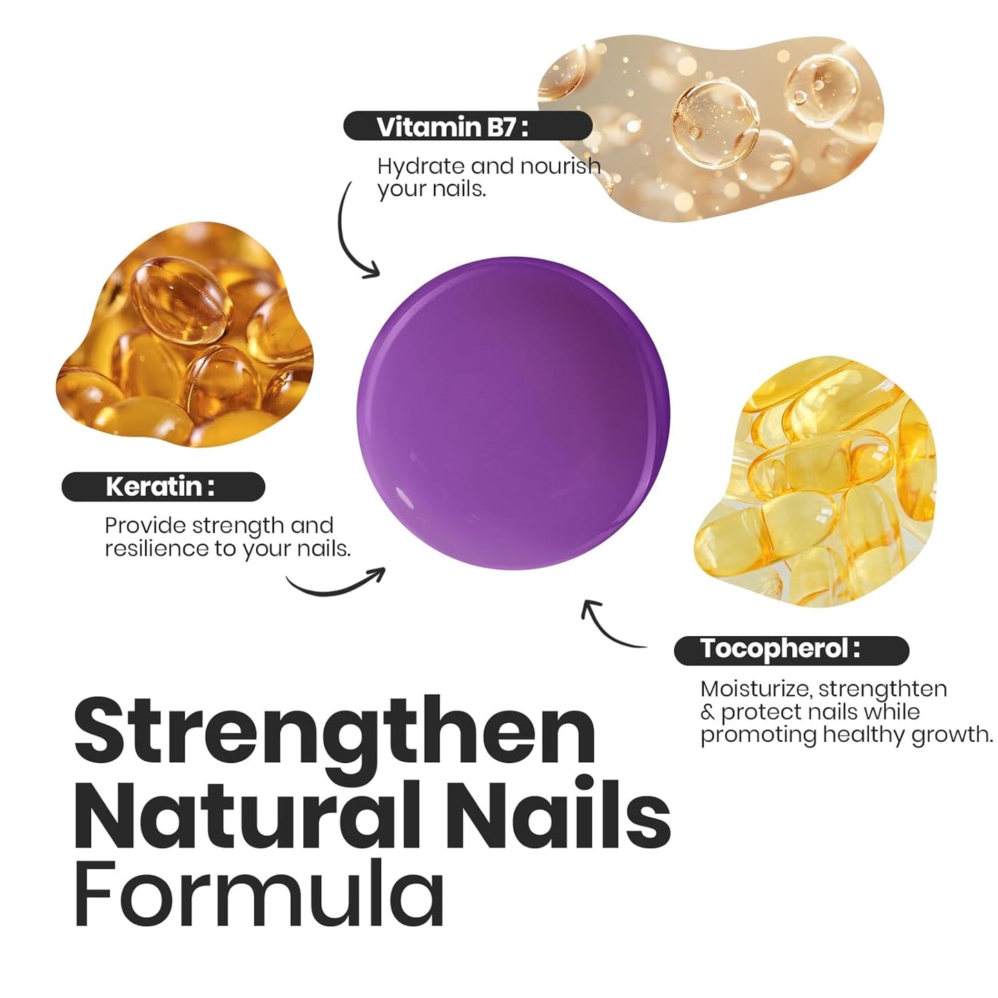 Beetles Christmas Nail Polish Set, 6 Colors Quick Dry Jelly Nail Polish Kit, Winter & Fall Sheer Jelly Syrup Nails Enchanted Night Gifts for Women Salon DIY Manicure Kit