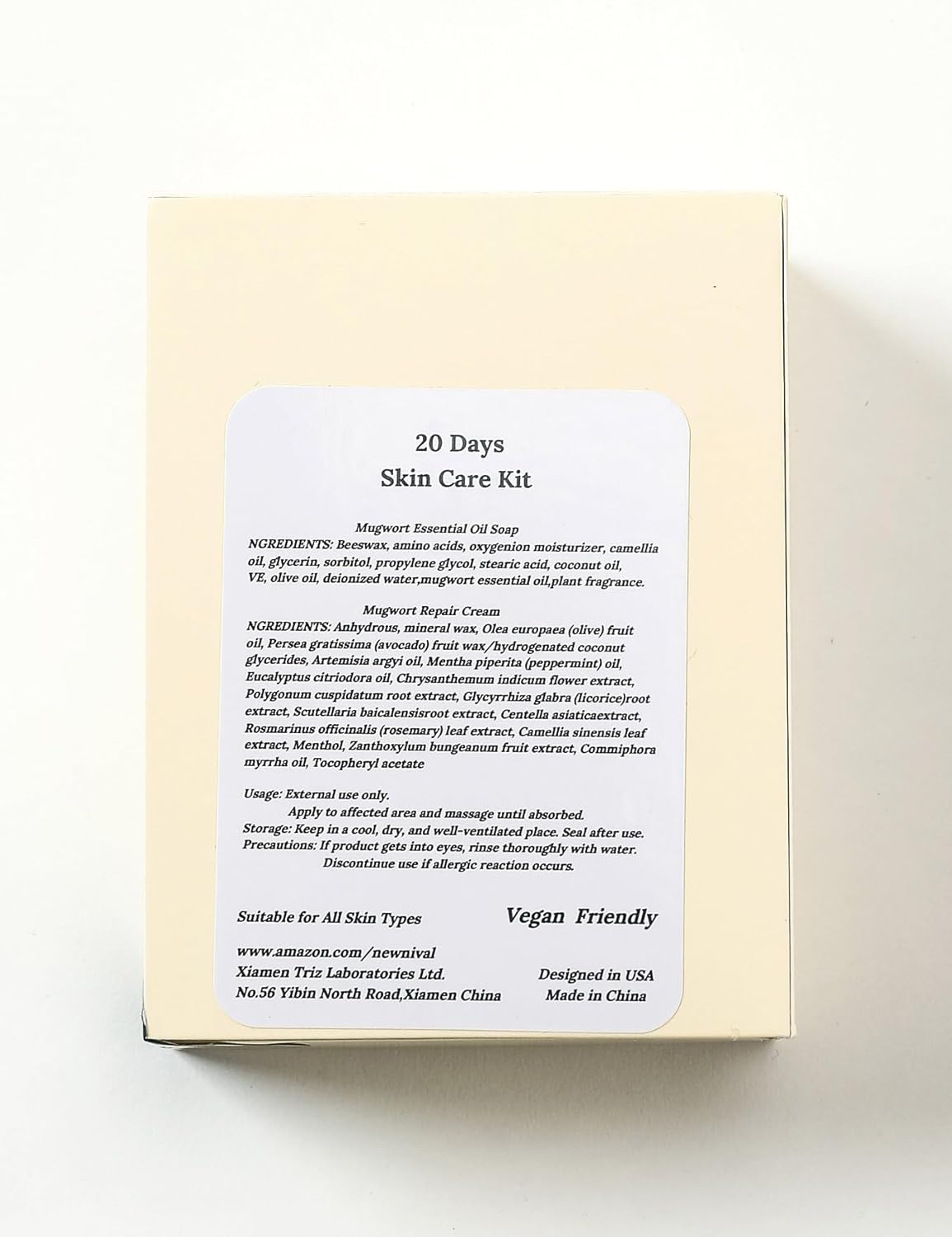 40 Days Complete Acne Skin Care Kit.Mugwort Essential Oil Soap -1Pcs,120g-For Moisturize,Balance Skin.-Acne Recovery Ointment for Facial Acne&Pores-2Pcs,16g.