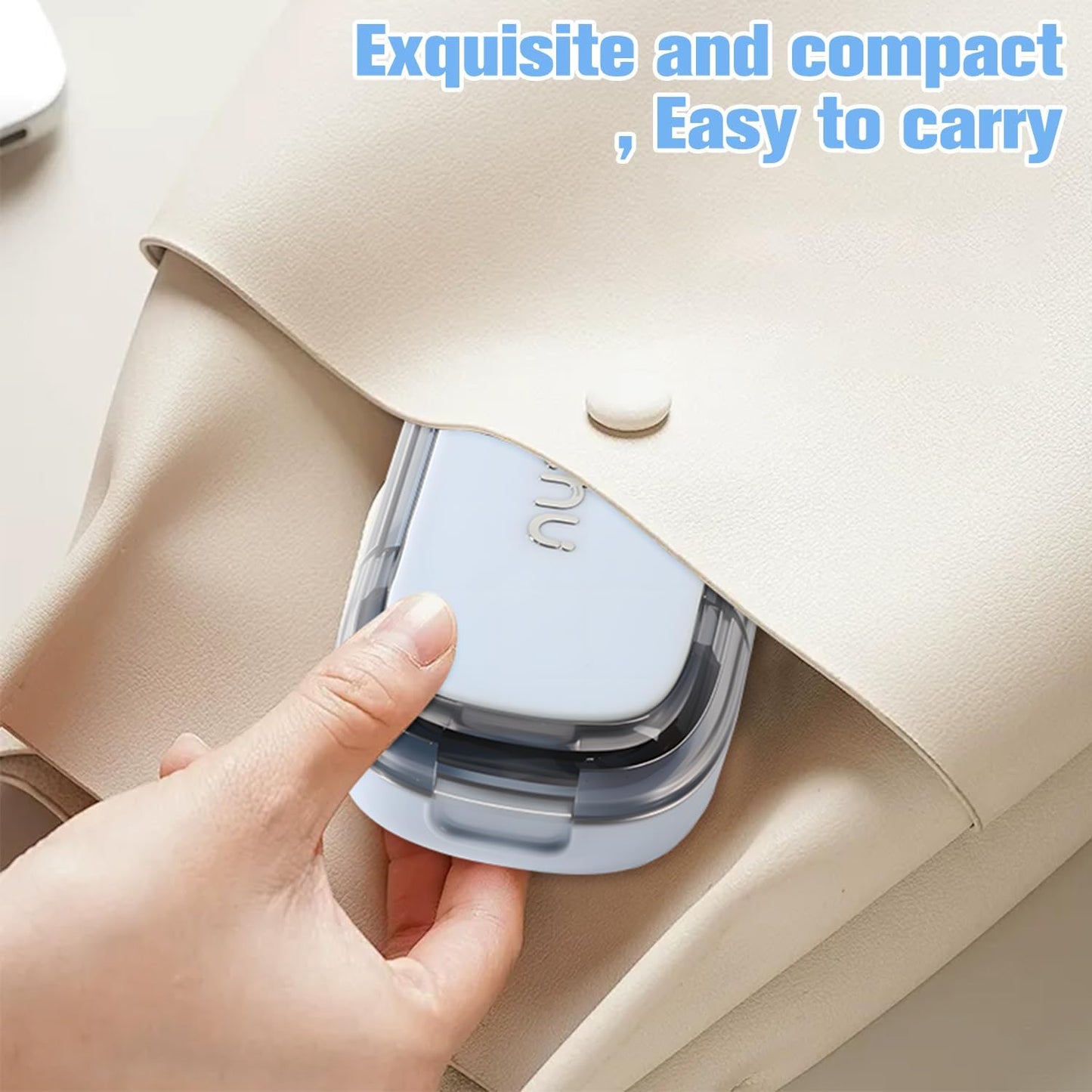 Pill Cutter Splitter for Small and Tiny,Echu Pill Cutter,1/2 & 1/4 Adjustable Pills Splitter with Centering Device for Cutting Multiple Pills,Easy to Use (Black)