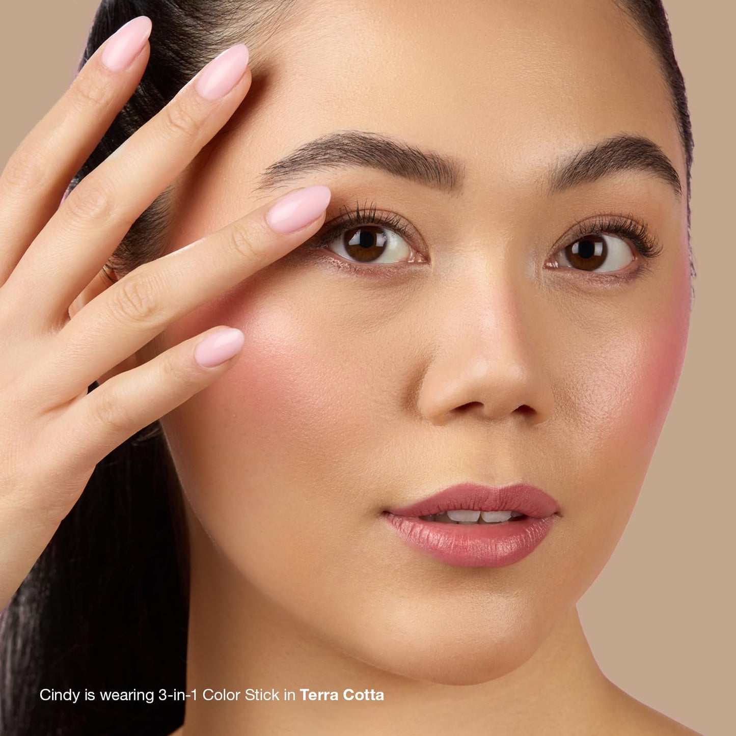 Mineral Fusion, 3 In 1 Color Stick Terra Cotta, 0.18 Ounce