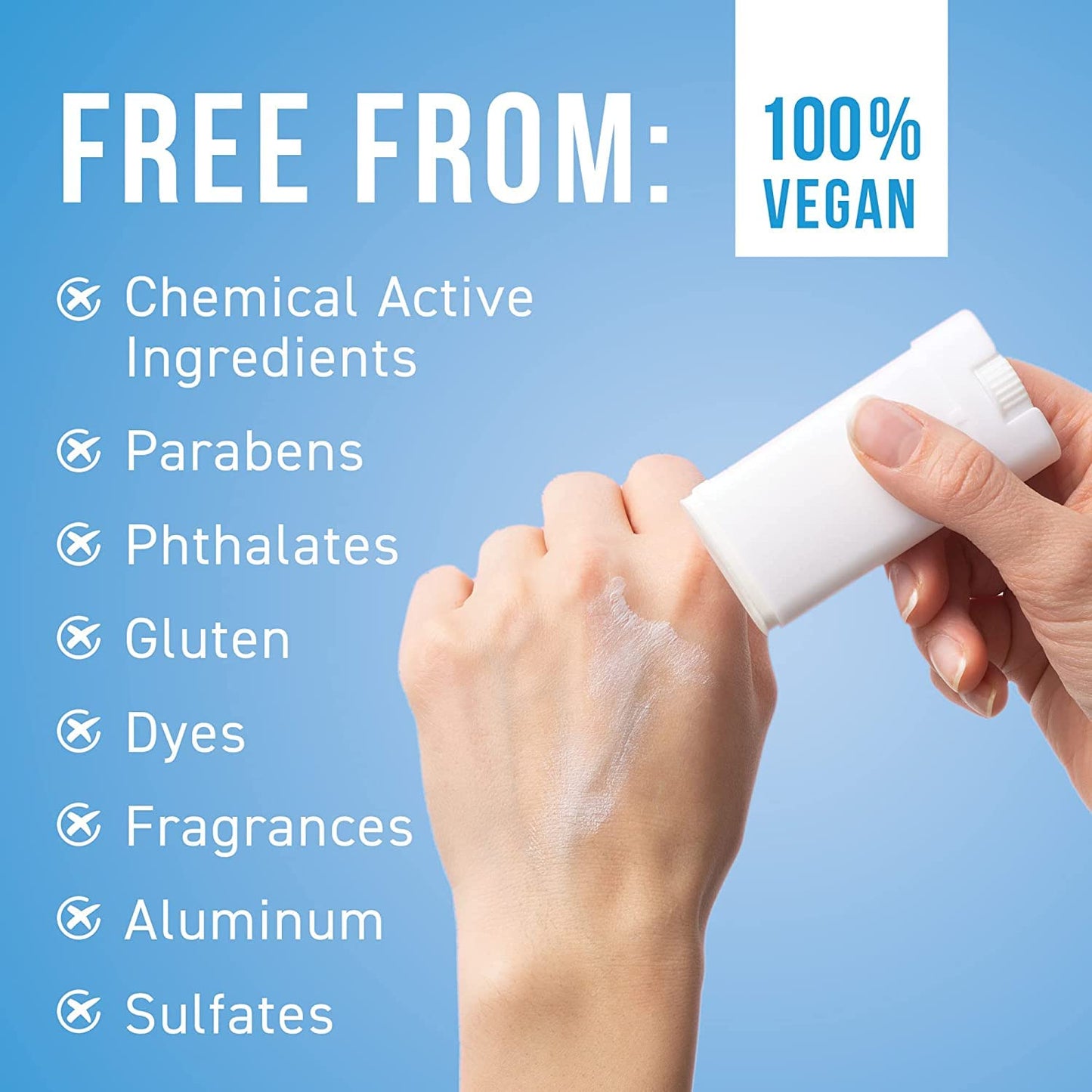 BLUE LIZARD Sensitive Mineral Sunscreen Stick with Zinc Oxide, SPF 50+, Water Resistant, UVA UVB Protection Easy to Apply, Fragrance Free, 0.5 Oz (Pack of 2)