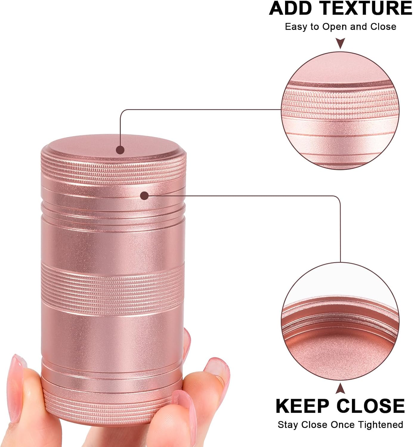 Pill Case Pill Box 2 Times a Day - Metal Portable Pill Container Daily Medicine Pill Holder for Purse, Medicine Organizer for Vitamin/Fish Oil/Supplements, 1 Pack Pill Box Pink