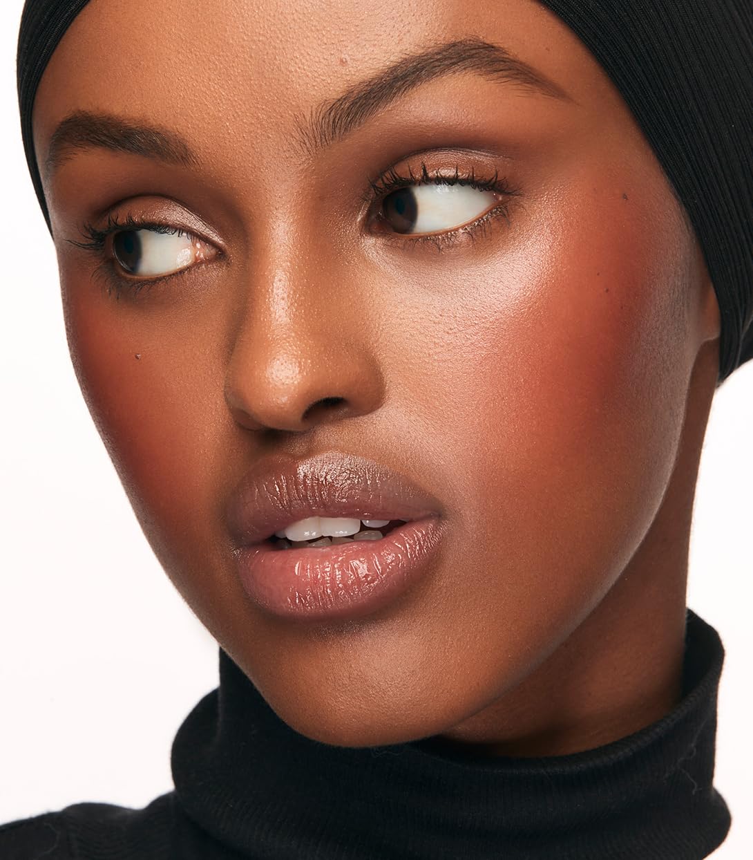 MAKE Beauty Heat Stroke Cream Blush Stick for Cheeks with Natural Hydrating Dewy Finish. Creamy Gel Cheek Tint Balm - Shade Swelter, Berry Blush