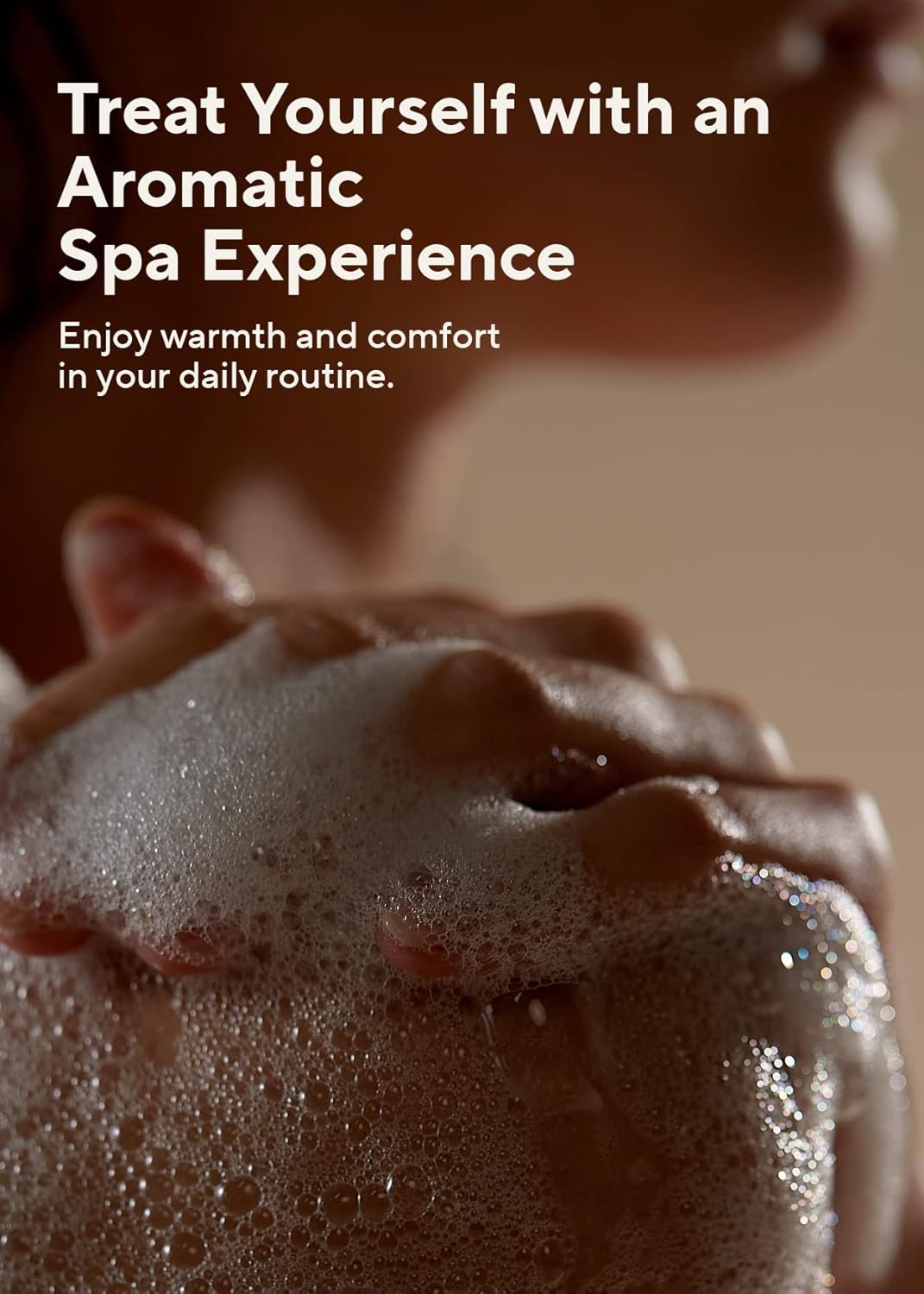 AROMATICA Serene Body Wash Lavender & Marjoram 10.14oz / 300ml, Vegan, Daily In-Shower Wash Blended w/Naturally Derived Scents