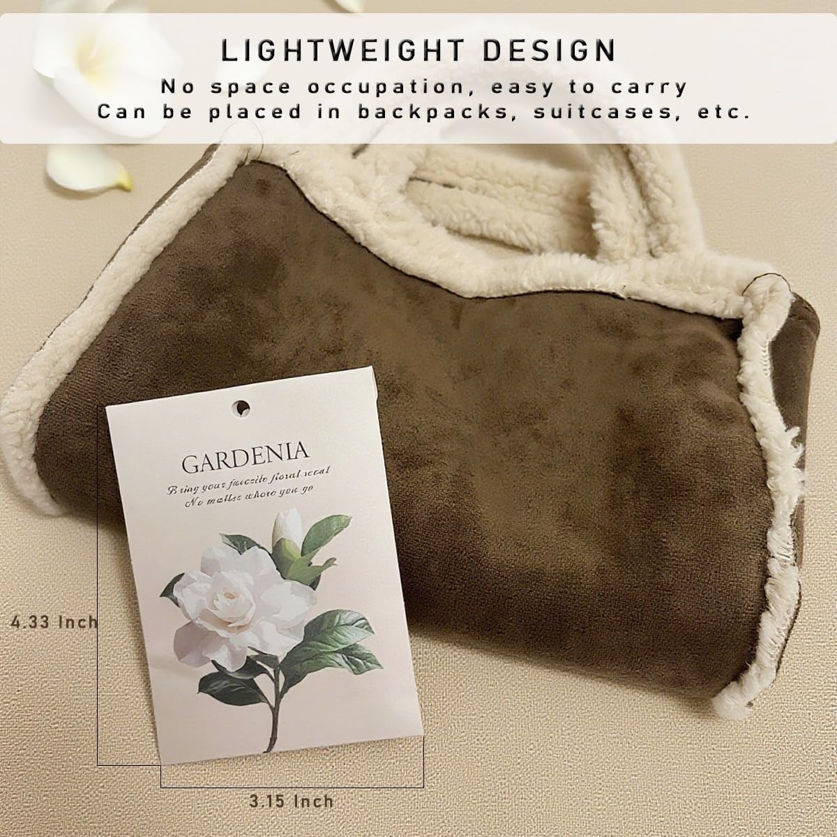 Gardenia Scented Sachet Bags - 12 Pack Home & Car Freshener, Odor Eliminator for Closets, Rooms, Drawers, Wardrobes, Toilets, Long - Lasting 360 - Day Fragrance