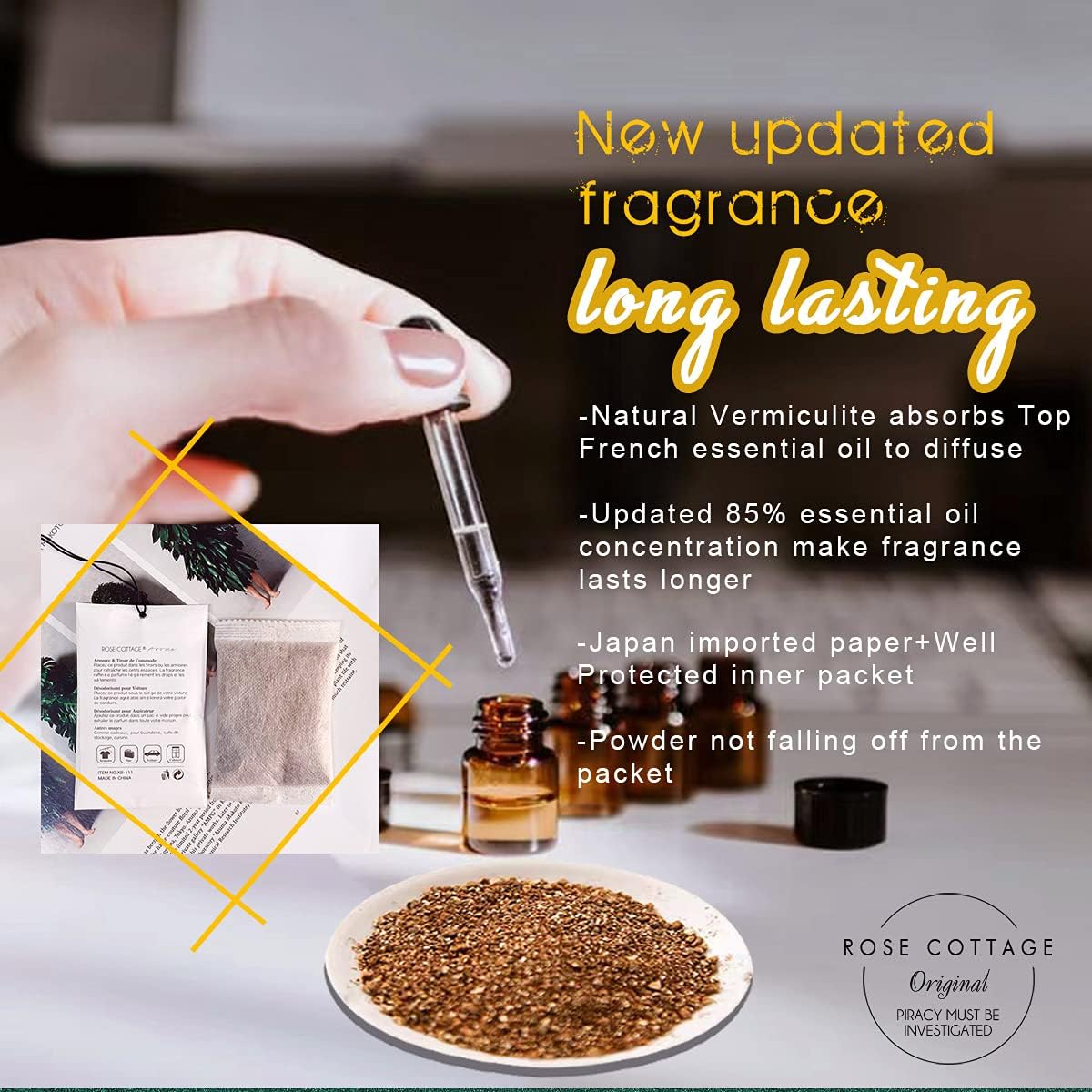 Large 12 Packs Closet Deodorizer Freshener Closet Air Freshener Home Scented Sachets Room Freshener Scents Air Freshener Closet Odor Eliminator 4 Scents Floral