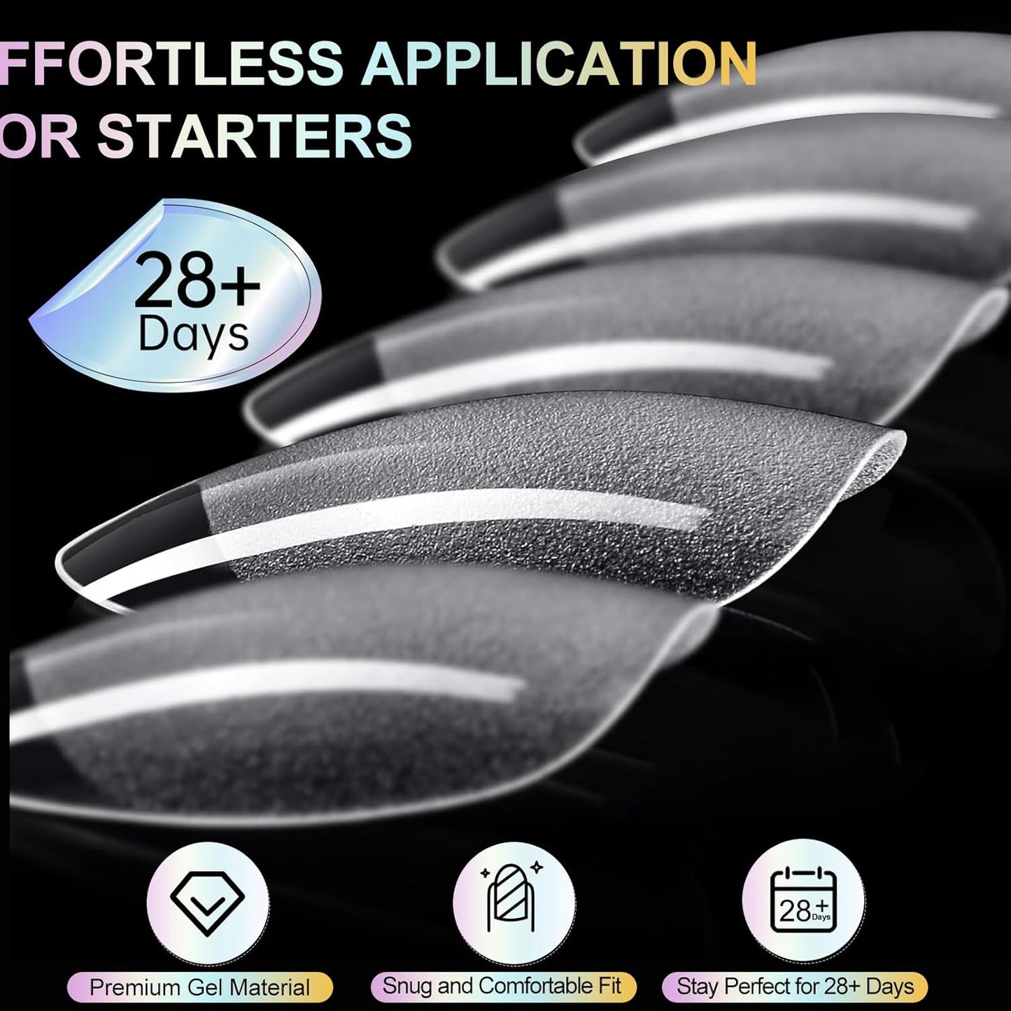 Almond Nail Tips Extra Short Soft Gel Nail Tips 240Pcs Short Almond Shaped Full Cover Nails Tips Half Matte Gelly Press on Fake Nails Tip for Acrylic Nail Tip Extension Home DIY & Salon Nails 12 Sizes