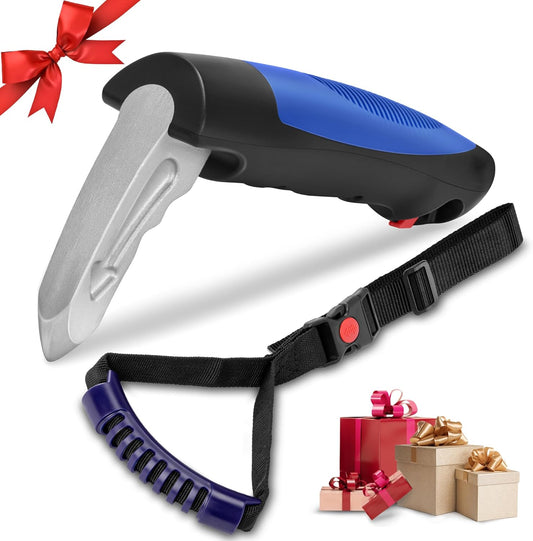 Car Door Handle for Elderly Car Handle Assist Support, Auto Grab Handles, Portable 3 in 1 Car Door Cane for Seniors, Handicap (1 pc with Strap)