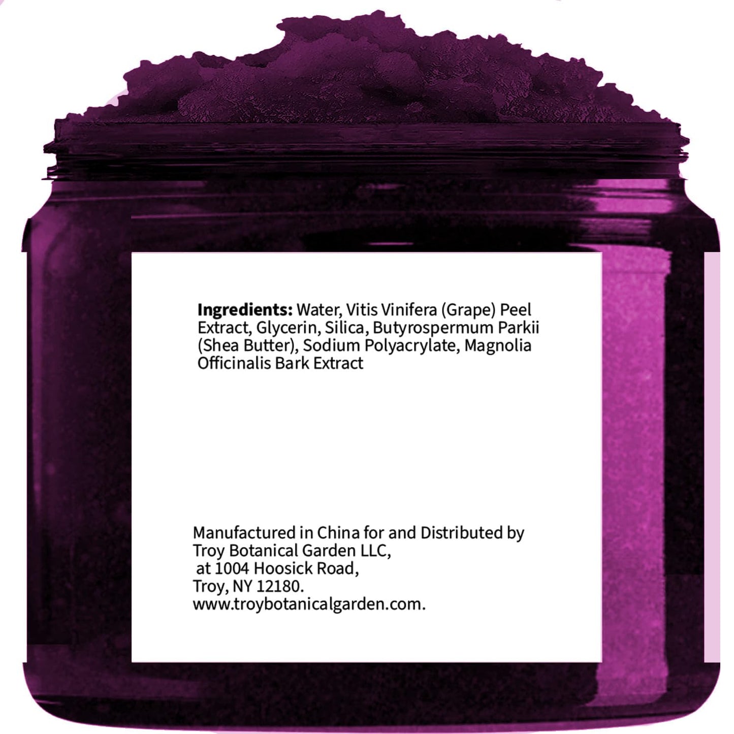 Grape Body & Foot Scrub 10 oz - Improves the elasticity and firmness of skin - Removes dead skin cells, and tighten and tone skin - The best stocking stuffer.