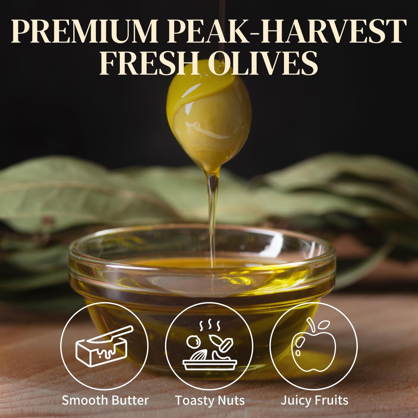 Burroughs Family Farms Premium Organic Extra Virgin Olive Oil – Cold-Pressed California EVOO, Polyphenol Rich Family Blend – Regenerative Organic & USDA Certified, Non-GMO, Gluten-Free – 500ml (16.9 fl oz) 2 Glass Bottle