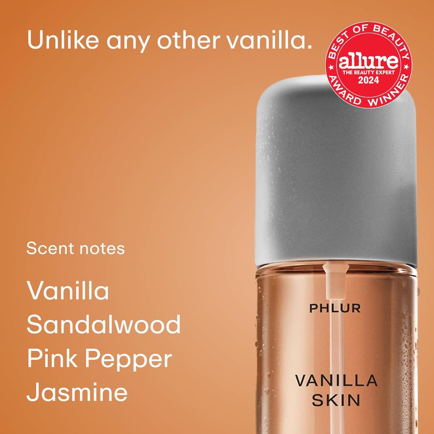 PHLUR Vanilla Peach Trio - Exclusive 3pc Travel Size Body Mist Set ft. Vanilla Skin, Nectar, Peach Skin (3 x 3 fl oz)