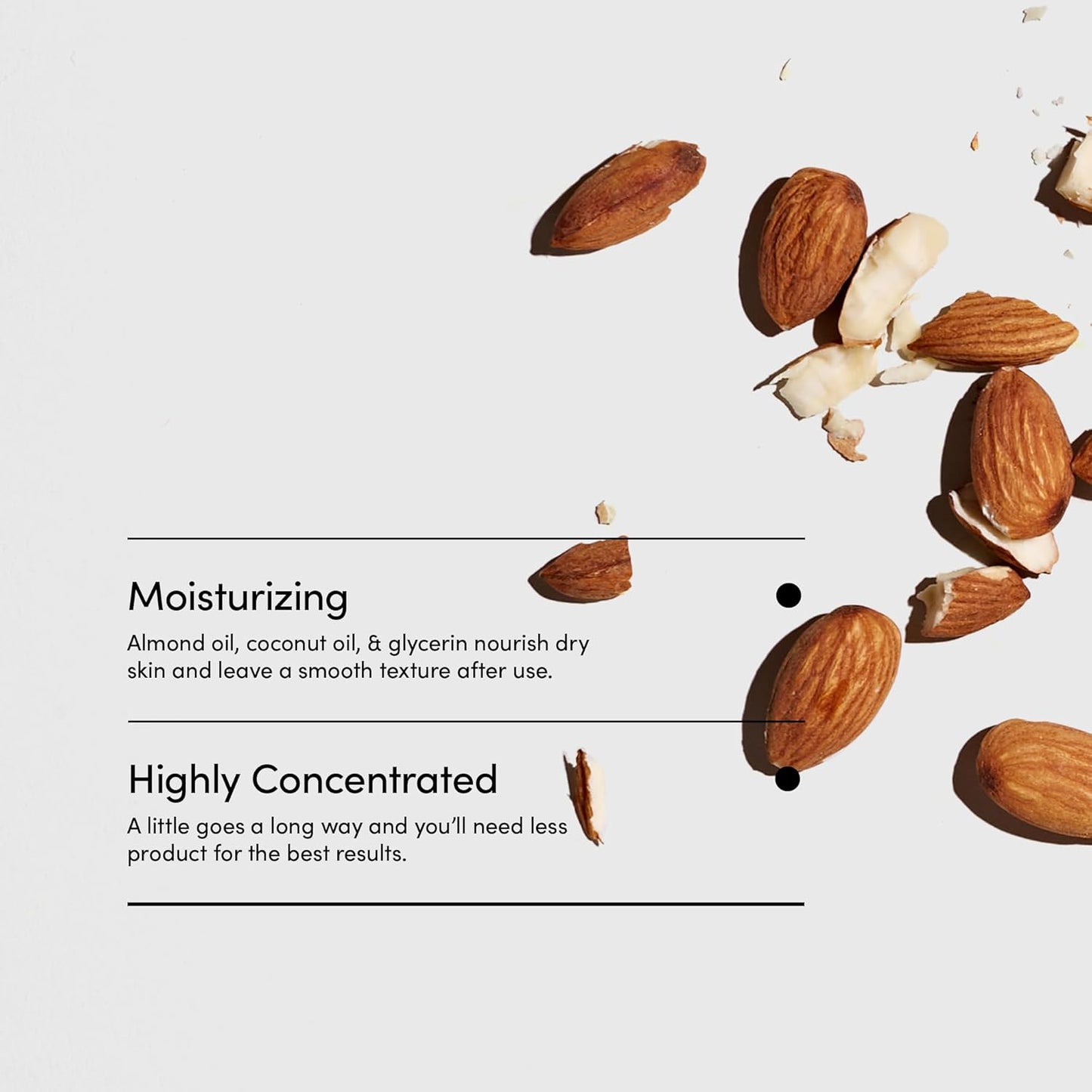 LATHER - Almond Shave Crème, 4 oz - Non-Foaming Luxurious Shaving Cream for Women and Men - Almond Oil, Vitamin E, Omega Fatty Acids - Sensitive Skin Safe - Vegan & Cruelty Free - Beauty & Skincare