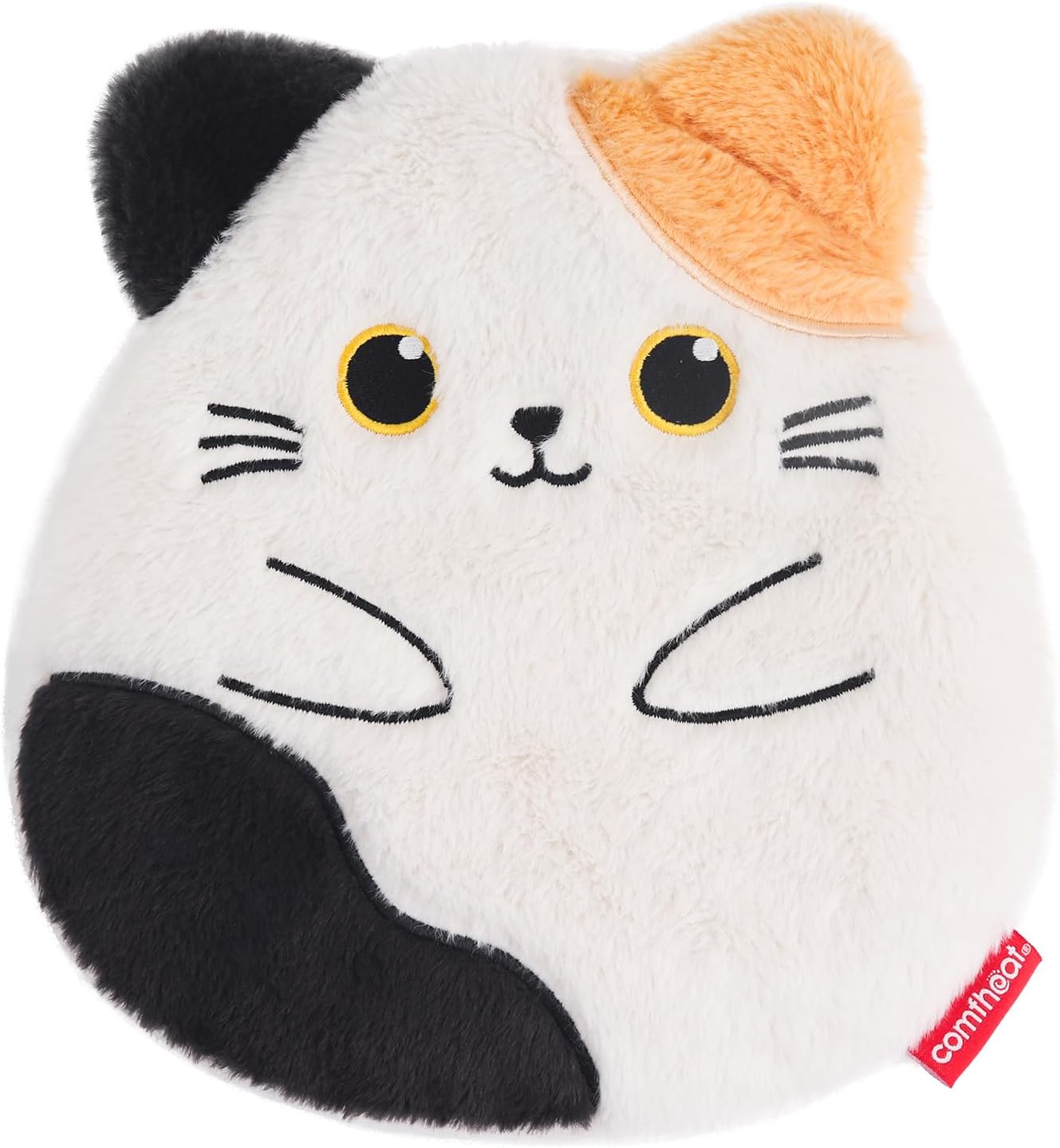 Microwave Heating Pad for Pain Relief, Unscented Microwavable Heating Pads Animal Plush Cat Heating pad for Cramps, Neck Shoulder, Muscles, Natural Heat Pack Moist Heat with Washable Cover