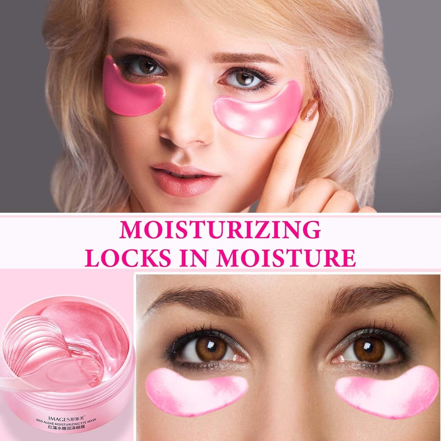 30 Pairs Eye Mask,Under Eye Patches For Dark Circles And Puffiness,Reduces Eye Bags and Smoothes Frownies,Improve Dry and Hydrated Skin Around Eyes,Eye Treatment Patches,Skin Care Products