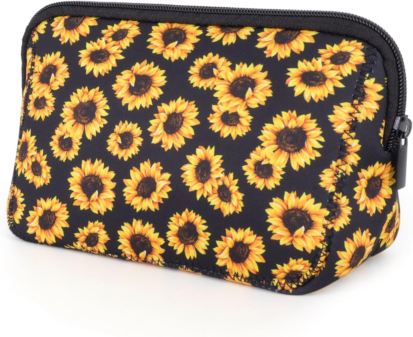 Cosmetic Bag Waterproof Neoprene Zipper Pouch Travel Portable Toiletry Makeup Bags Organizer Case for Women and Girls