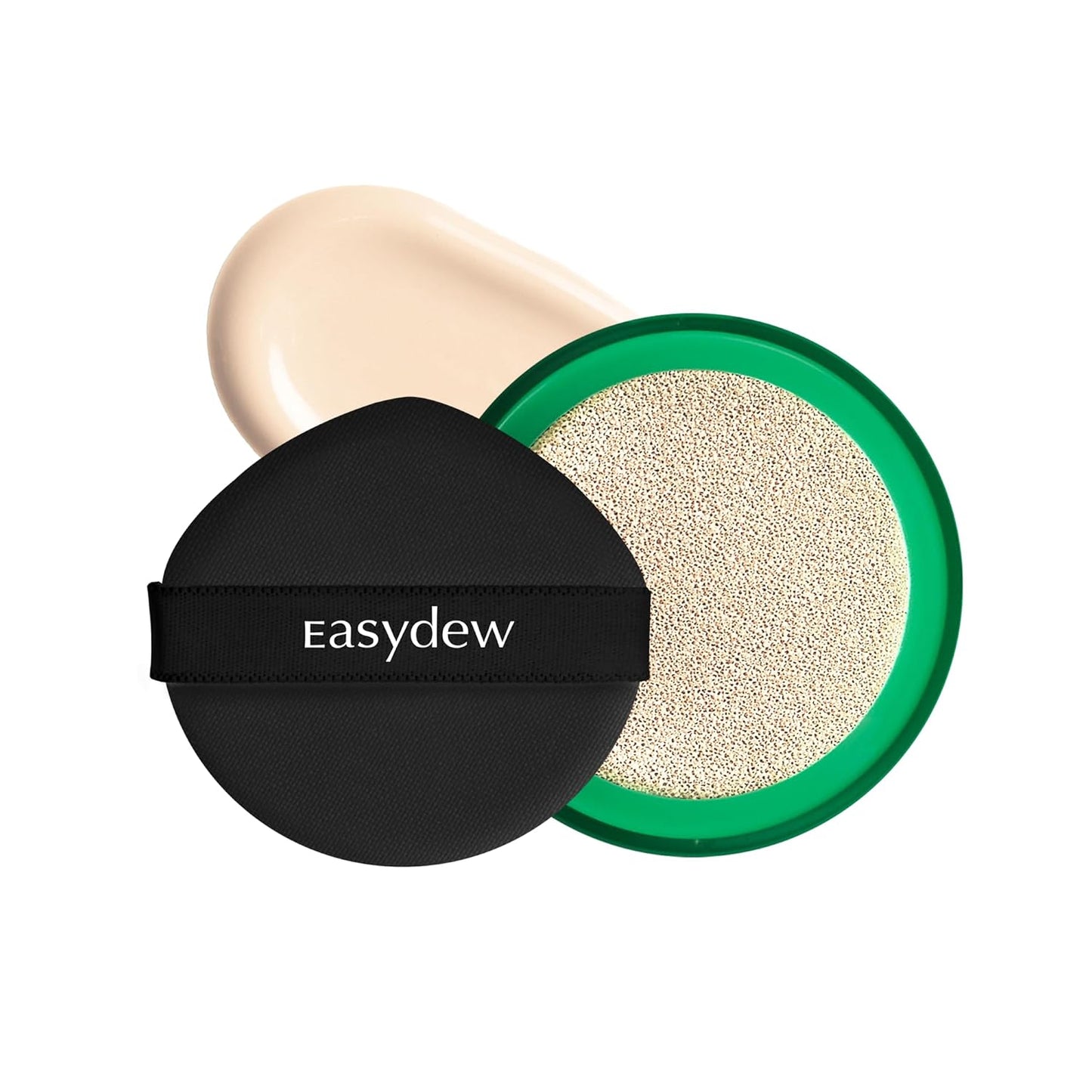 Easydew Mela B Toning Ampoule Cushion Refill - 3-in-1 Age-Defying Sun Shield Full Coverage Cushion Foundation with Niacinamide & Hyaluron-Vital C - Face Makeup Korean Skin Care 0.45 oz (#13 Porcelain)