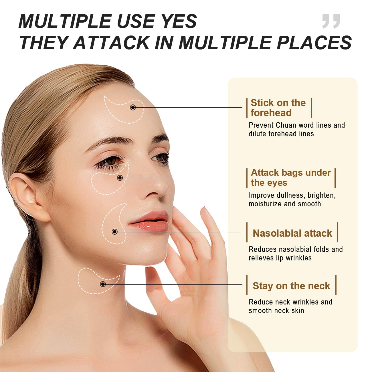 60 PCS Under Eye Patches,Under Eye Patches for Puffy Eyes and Dark Circles,Brightening Eye Masks,Eye Patches with Collagen for Dark Circles,Reduces Wrinkles and Relieves Pressure