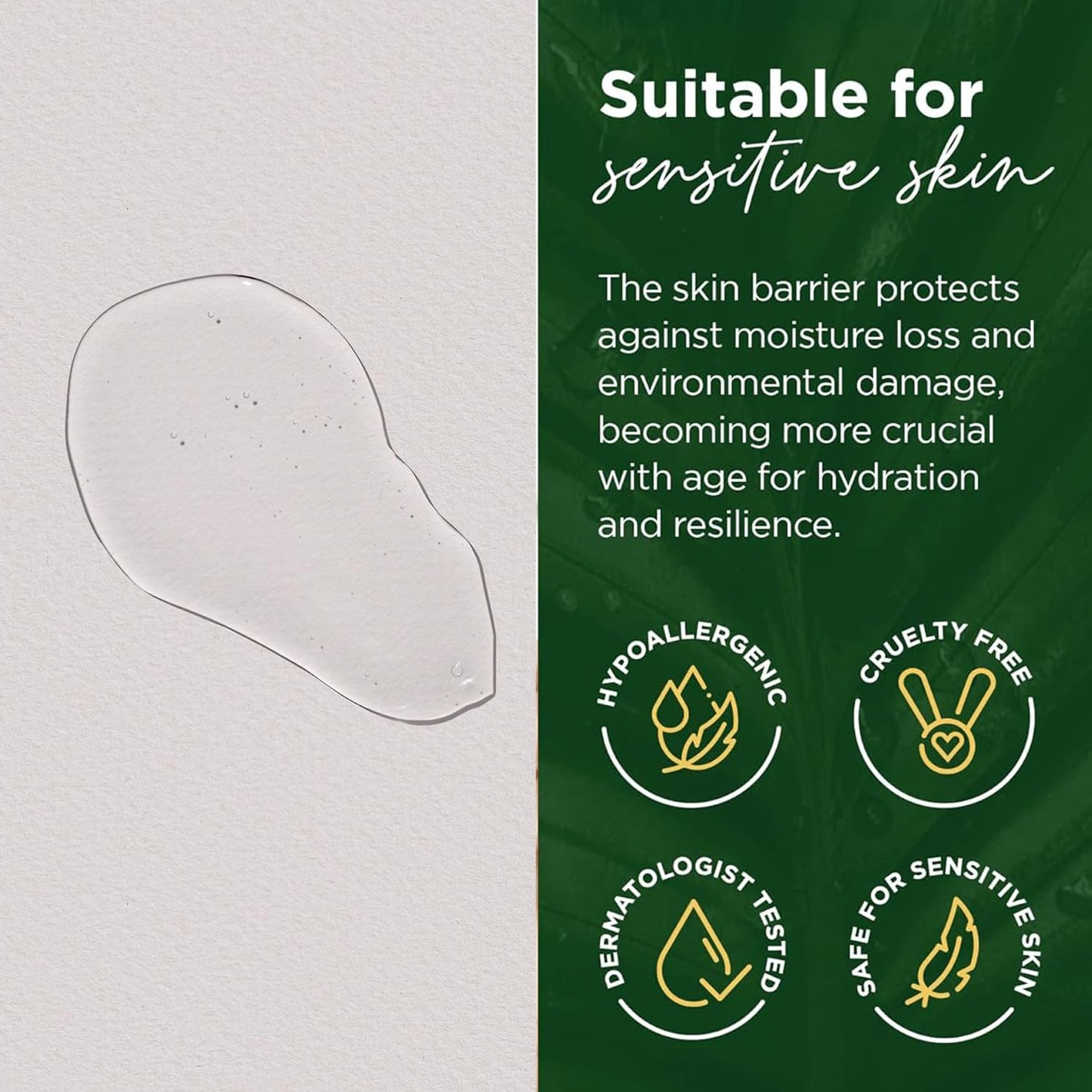 Tree of Life Beauty Ceramide Serum Complex - Skin Barrier Serum with Hemp Seed Oil - Nourishing Barrier Serum with Hyaluronic Acid, Niacinamide and Colloidal Oatmeal - Hydrating Serum for Face 1 Fl Oz