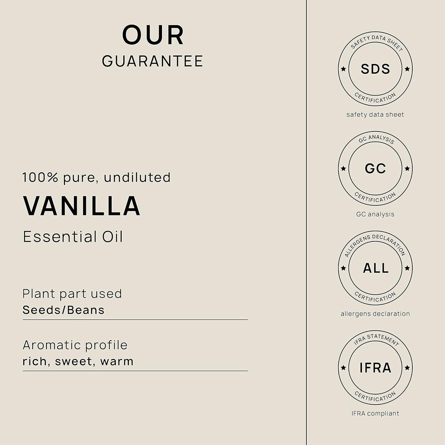 VINEVIDA Vanilla Oleoresin Undiluted 4 oz Essential Oil - Pure, Vegan, and Sustainable