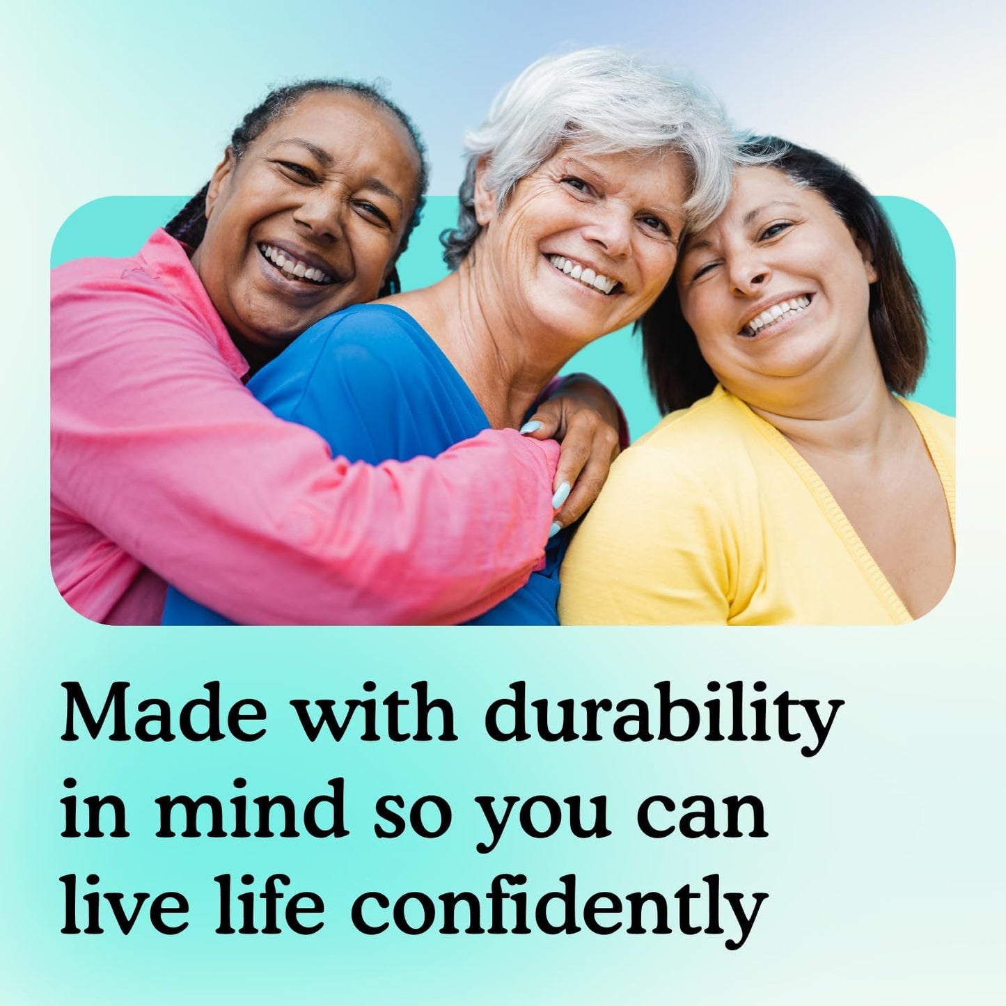 Because Incontinence Disposal Bags, Discreet, Tear Resistant Adult Disposal Bags for Men & Women, Extra-Large, Leak Protection, Odor Blocking, 150 Count (3 packs of 50)