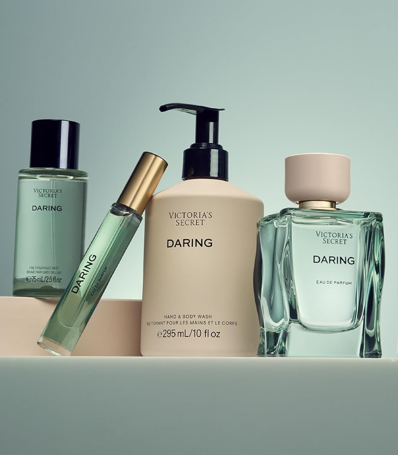 Victoria's Secret Daring Fragrance Mist, Notes of Bright Bergamot, Warm Oakmoss and Bold Amber, Body Spray for Women (8.4 oz)