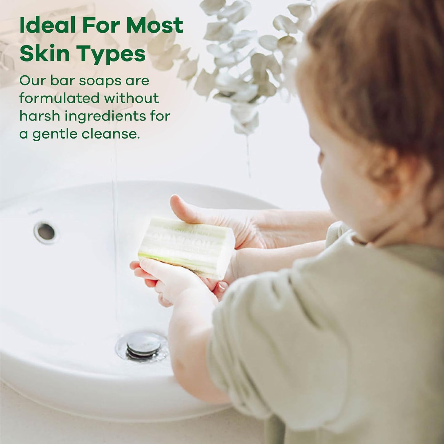 Australian Botanical Goats Milk Soap and Manuka Honey 6.6 OZ, Triple Milled Bars made with a Natural Soap Base and Enriched with Organic Shea Butter, Pack of 8