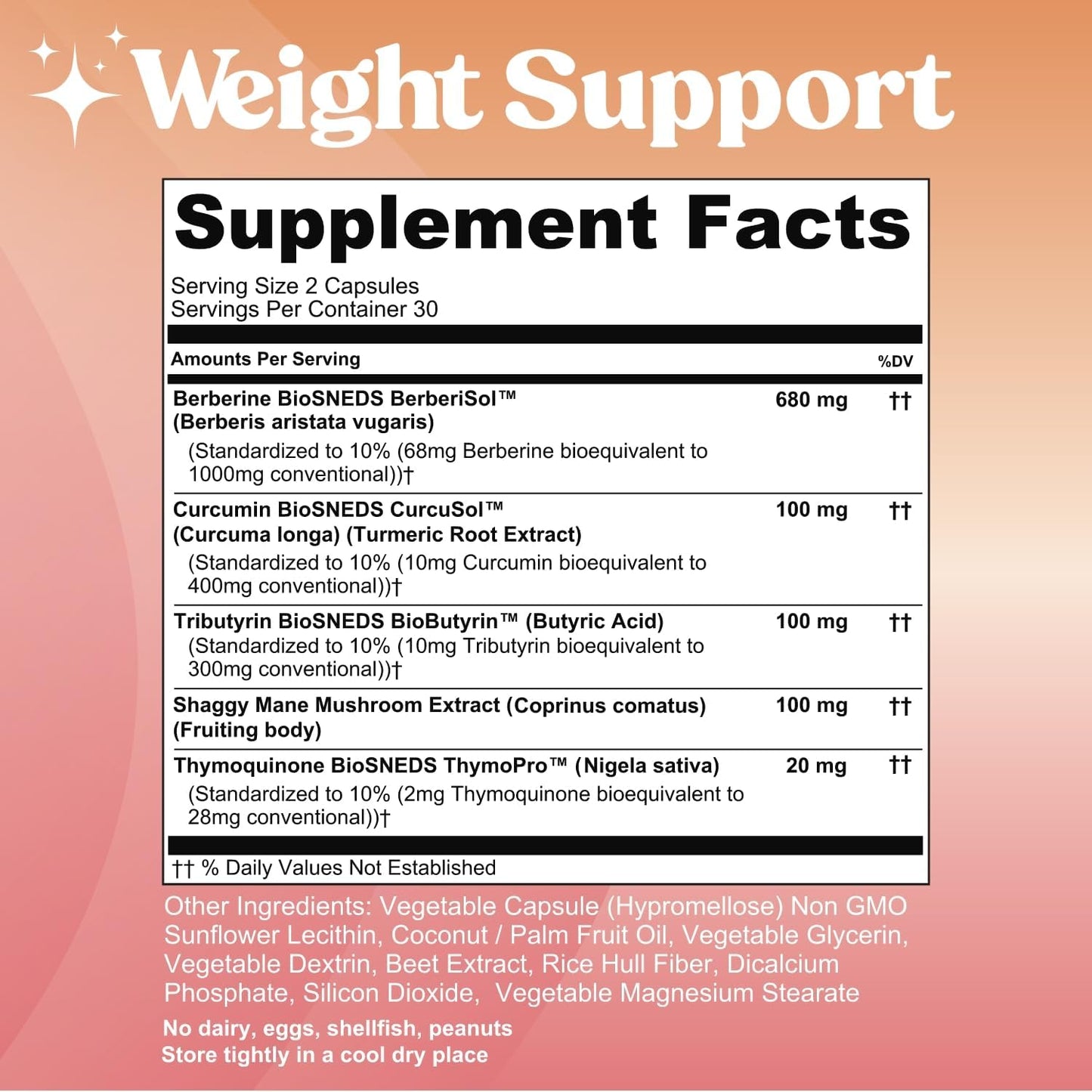 Super Berberine - GLP-1 Support - Hunger & Metabolism Support - Gluten Free, Vegan Supplements for Men & Women (60 Capsules)