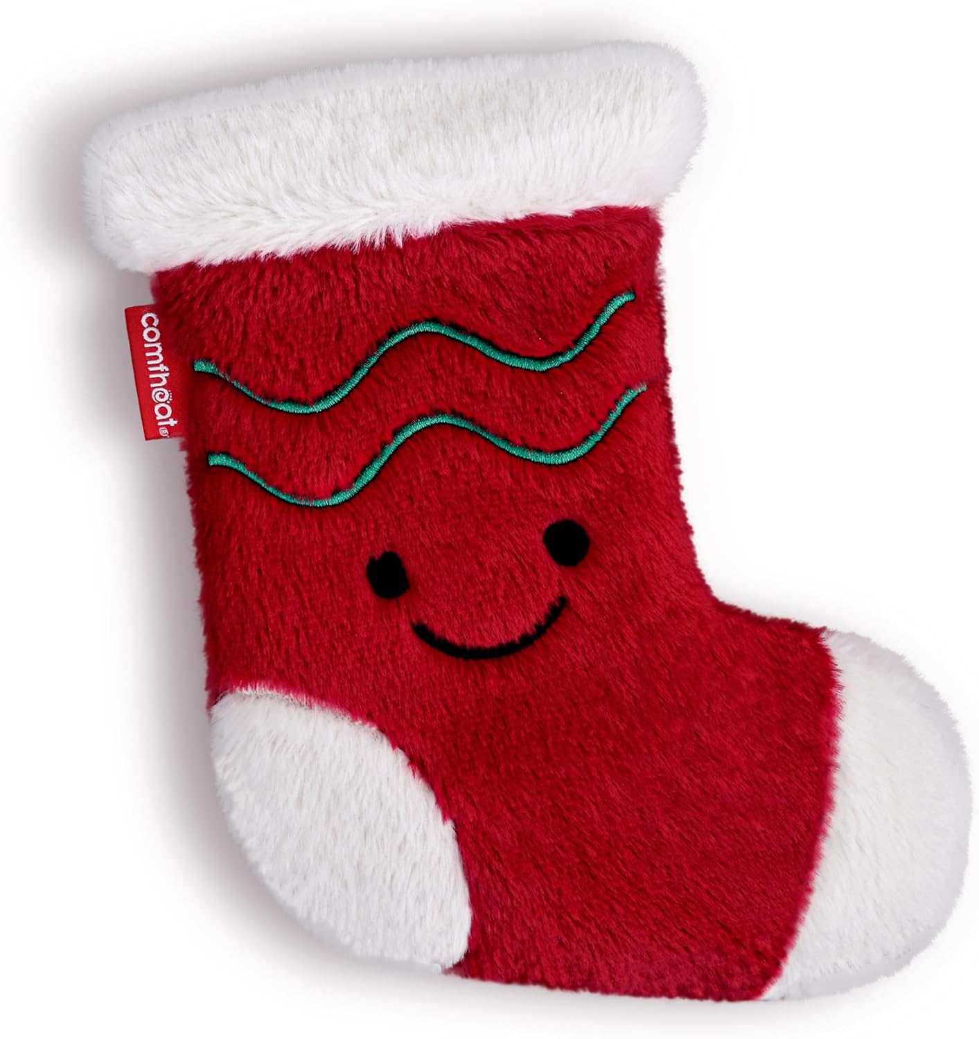 Heating pad Microwavable for Cramps Pain Relief, Microwave Moist Heat Pad Warm Compress Flaxseed Bag with Washable Cover, Funny Plush Hot Pack for Muscles, Unscented