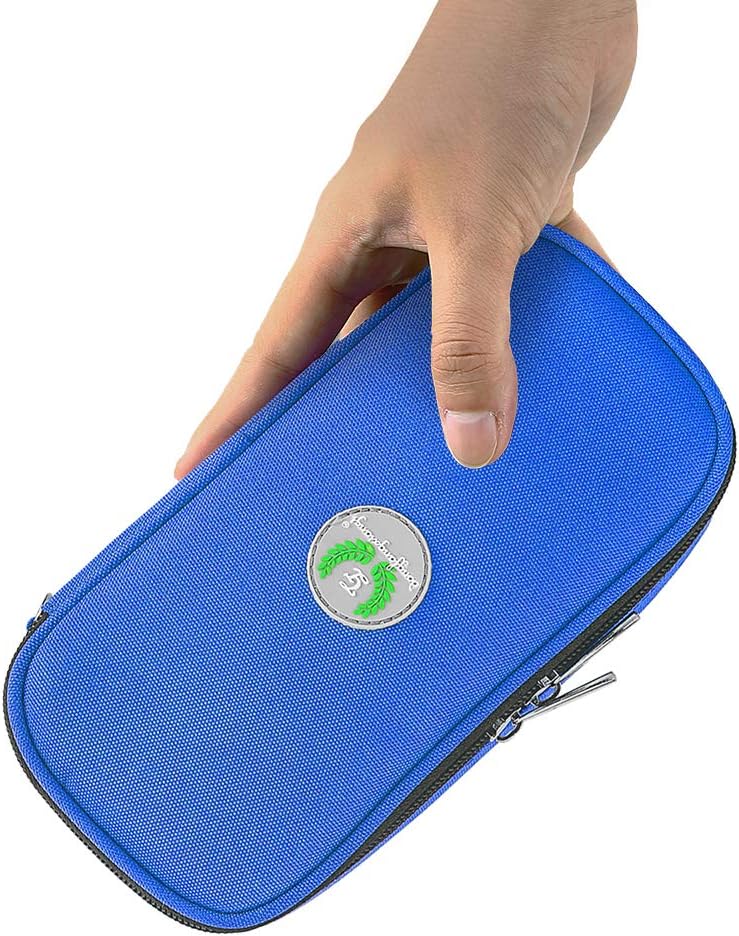 YOUSHARES Insulin Cooler Travel Case - Medication Diabetic Insulated Organizer Portable Cooling Bag for Insulin Pen and Diabetic Supplies with 2 Cooler Ice Pack