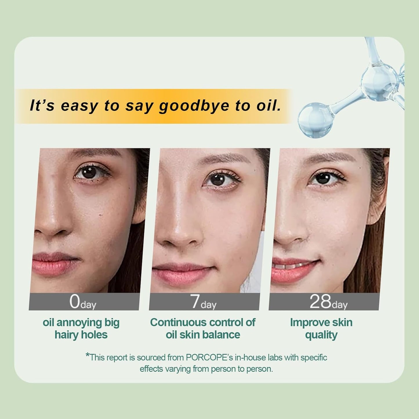 PORCOPE Gentle Moisturizing Cleanser with Amino Acids and Sea Salt Effective Oil Control for Oily and Sensitive Skin, Daily Face Wash 200ml