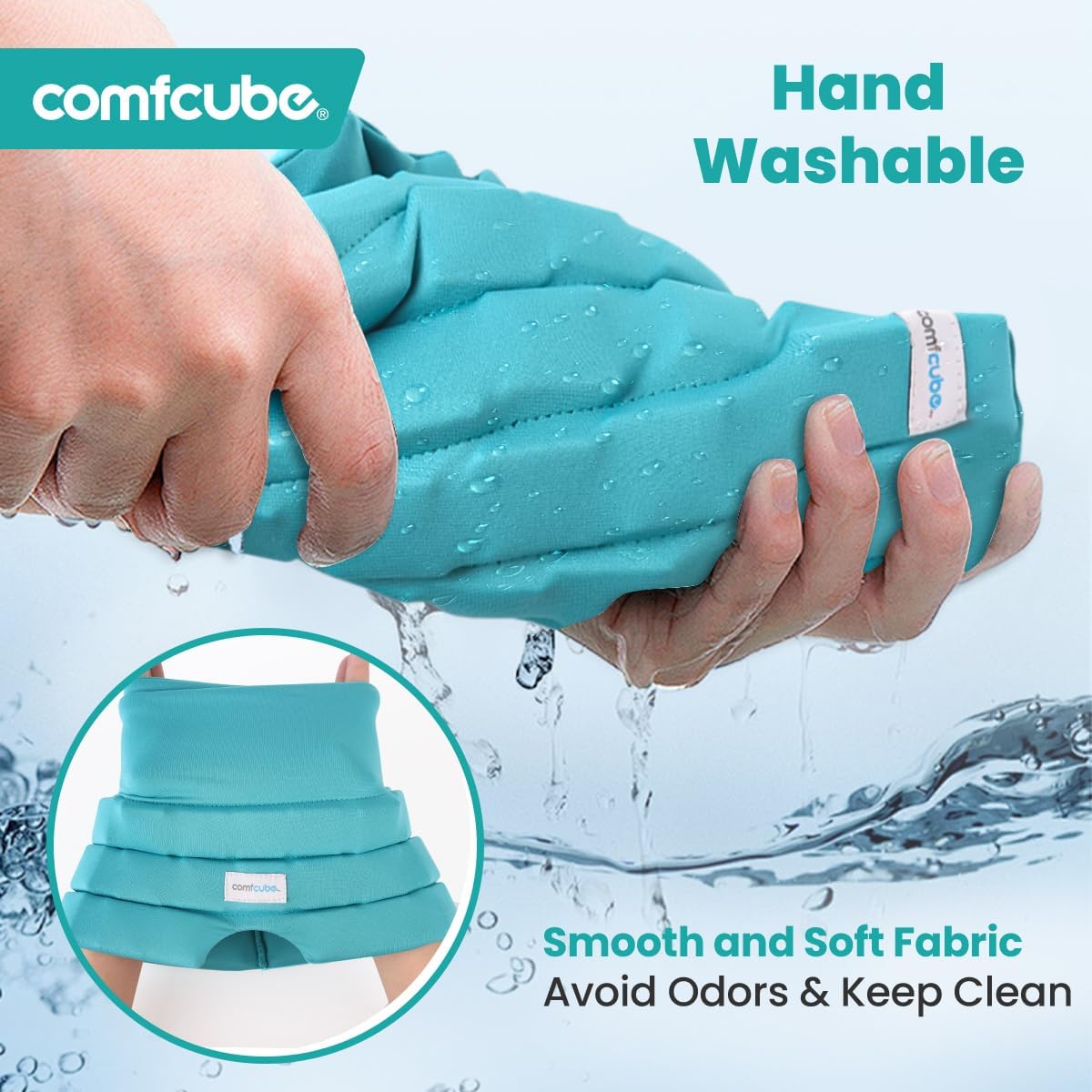 Migraine & Headache Relief Ice Cap, 2 Hours Long Lasting Cold Therapy Wearable & Washable Form Fitting Ice Hat for Sinus & Stress Relief, Puffy Eyes, Severe Migraines, Chemo