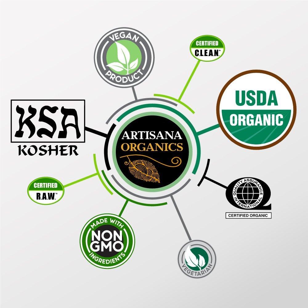 Artisana Organics Raw Pecan Butter with Cashews - No Sugar Added, Just Two Ingredients - Vegan, Paleo and Keto Snack, 1.06oz Pouches (10 Pack)