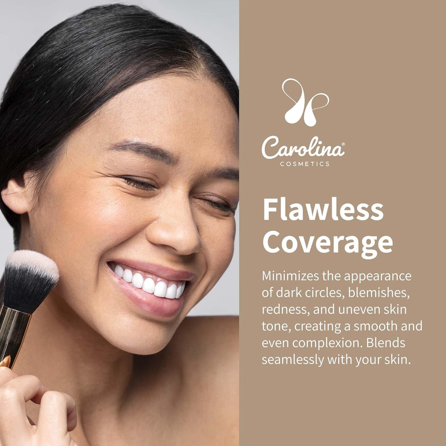 Candelilla Cream Concealer in Hawaii Color - Vegan, Non-GMO - Minimizes Dark Circles, Blemishes & Uneven Skin Tone - 0.11 oz