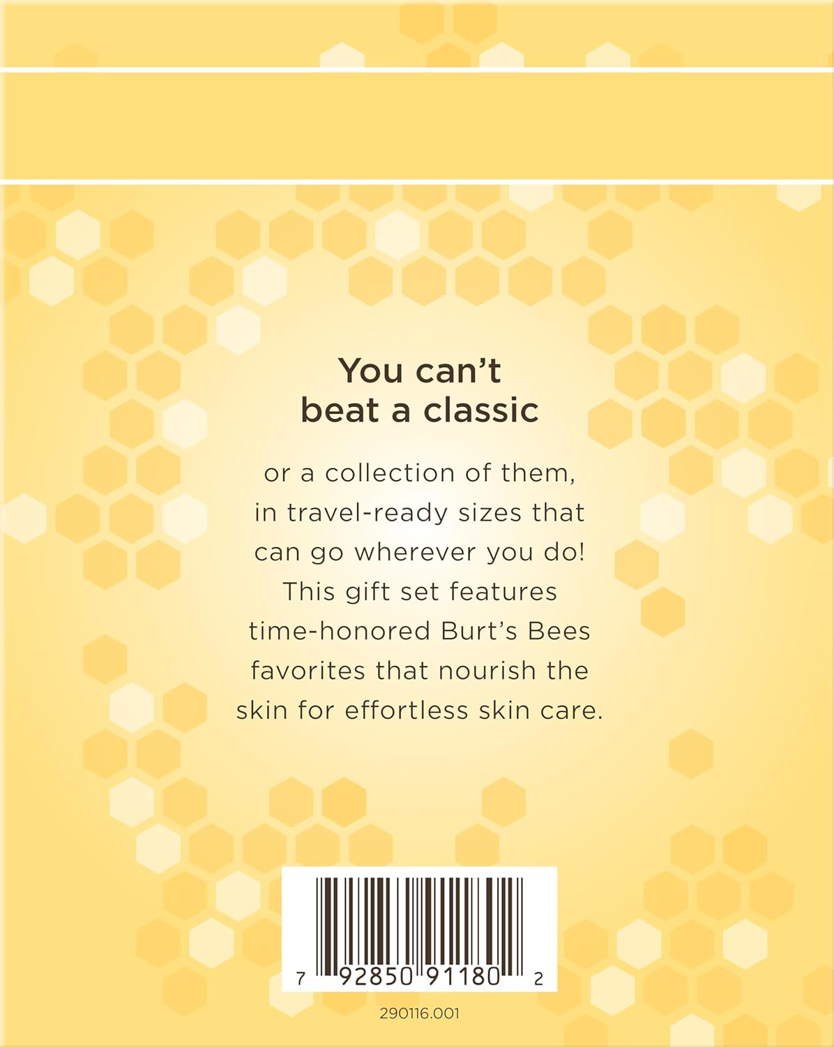 Burt's Bees Gifts Ideas - Timeless Minis Set, 6 Products - Beeswax Lip Balm, Coconut Foot Cream, Honey Body Lotion, Deep Cleansing Cream, Res-Q Ointment & Hand Salve