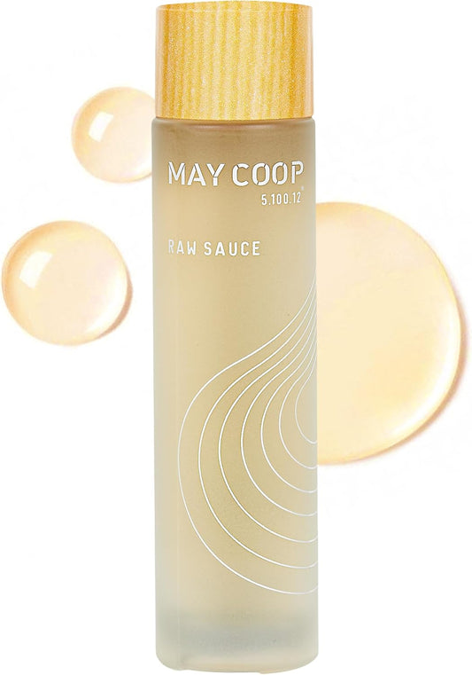 MAY COOP Moisture Essence Toner – Korean Hydrating & Nourishing Skincare for Dry Sensitive Skin with Wildcrafted Centella Asiatica, Rice Water & Birch Bark – Fast-Absorbing Texture – 1.35 fl. oz.