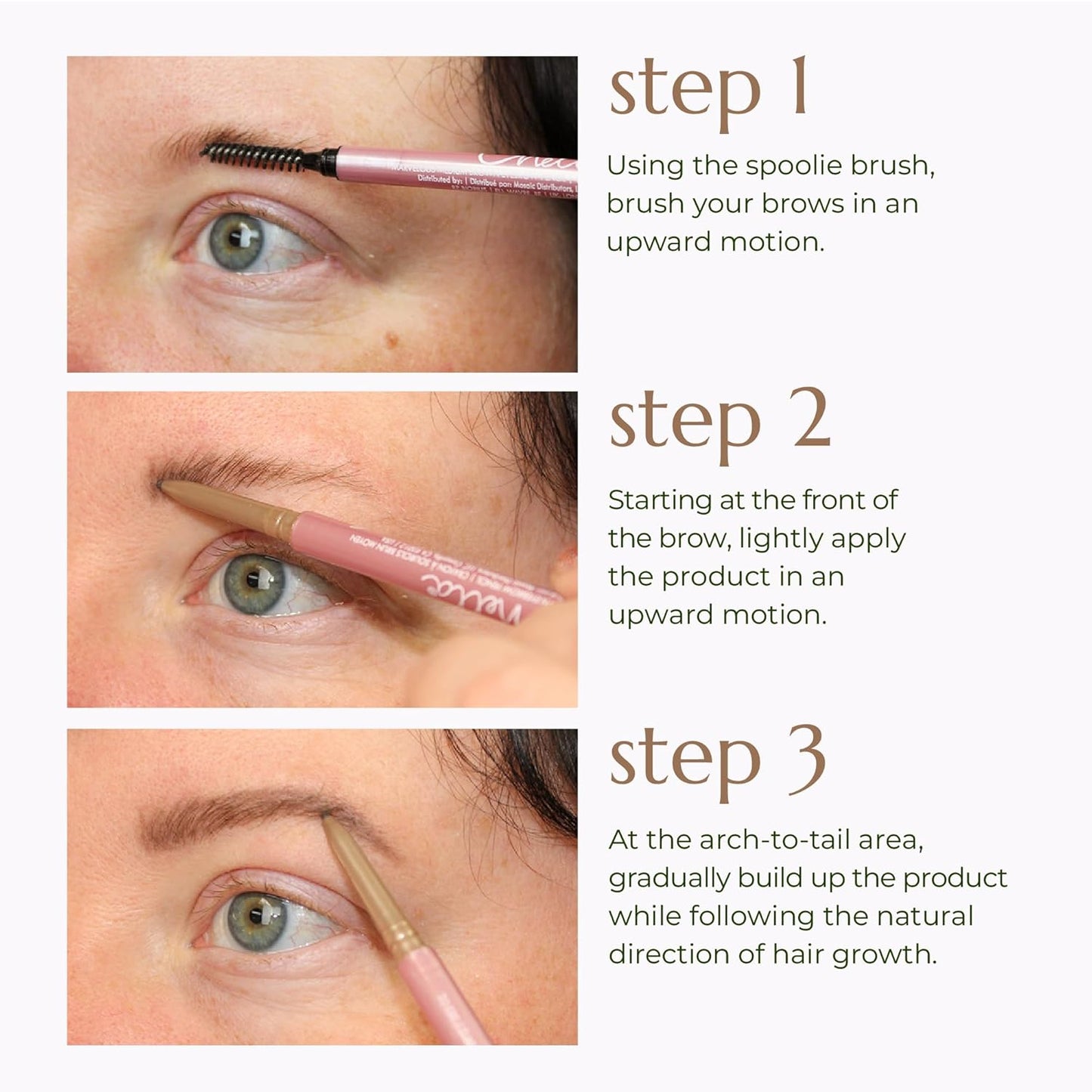 Chella Eyebrow Pencil – Easy-to-Use Brow Definer for Shaping, Filling & Blending – Long-Wear Light brown Eyebrow Pencils for Women with Precise Tip (Light Brown)