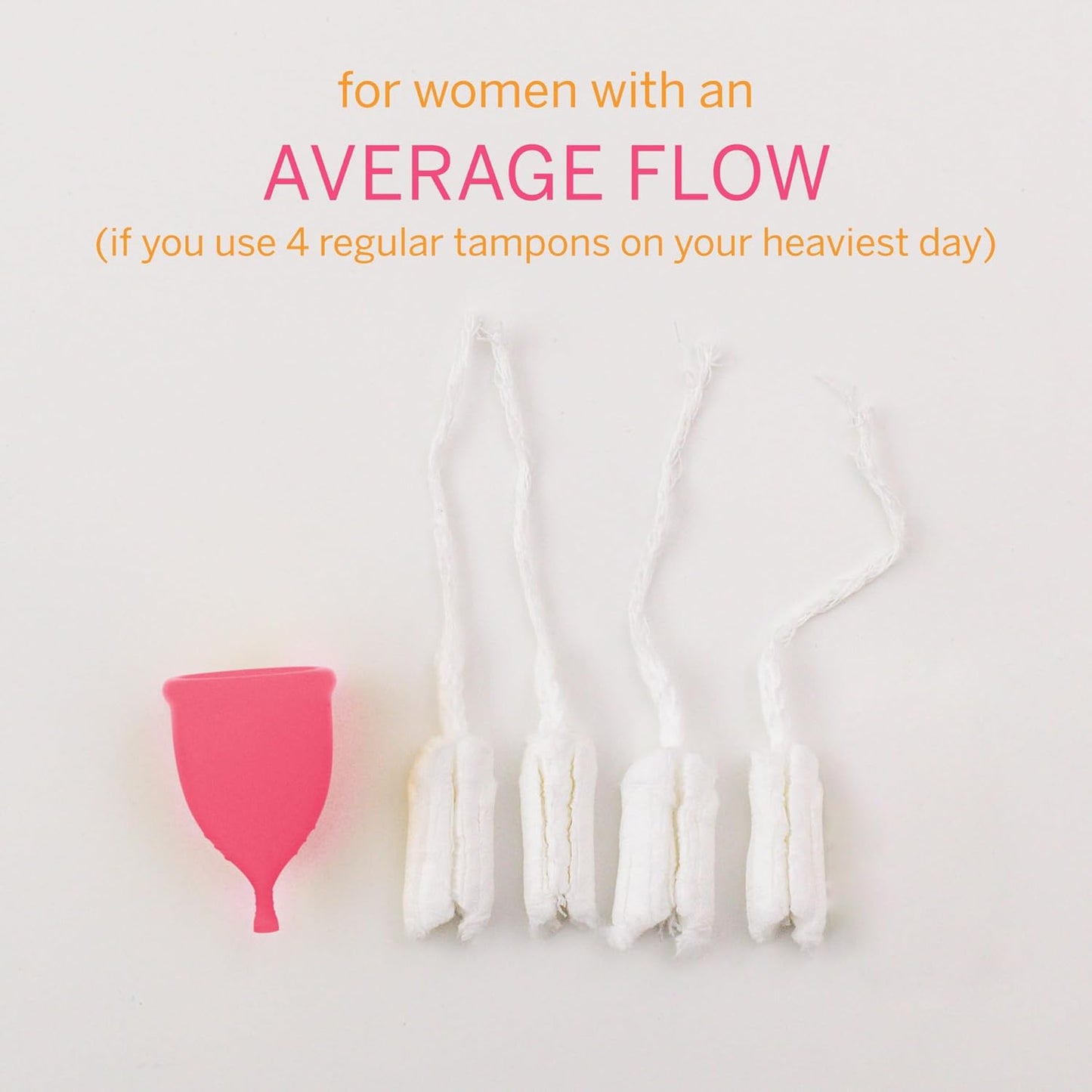 2 Pixie Menstrual Cups - No Metals or Toxins - Ranked 1 for The Most Soft Reusable Period Cups - Wear 12 Hours - 100% Medical-Grade Silicone - Tampon Alternative - Buy One We Give One (Combo)