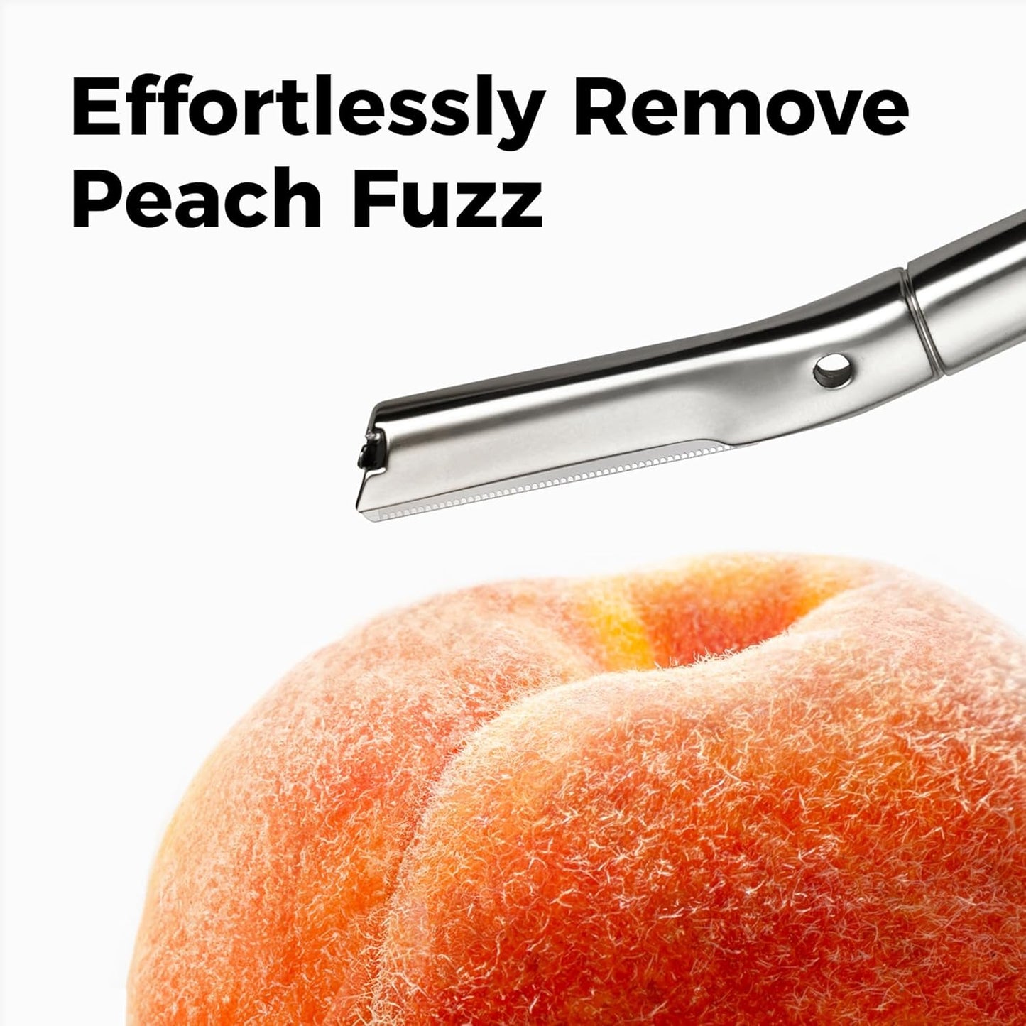 ZOMCHI Dermaplaning Tool, Dermaplaning Razor for Women & Men, Reusable Eyebrow Razor with 11 Refill Blades, Facial Razor Removes Peach Fuzz, Exfoliates Skin (Matte Silver)