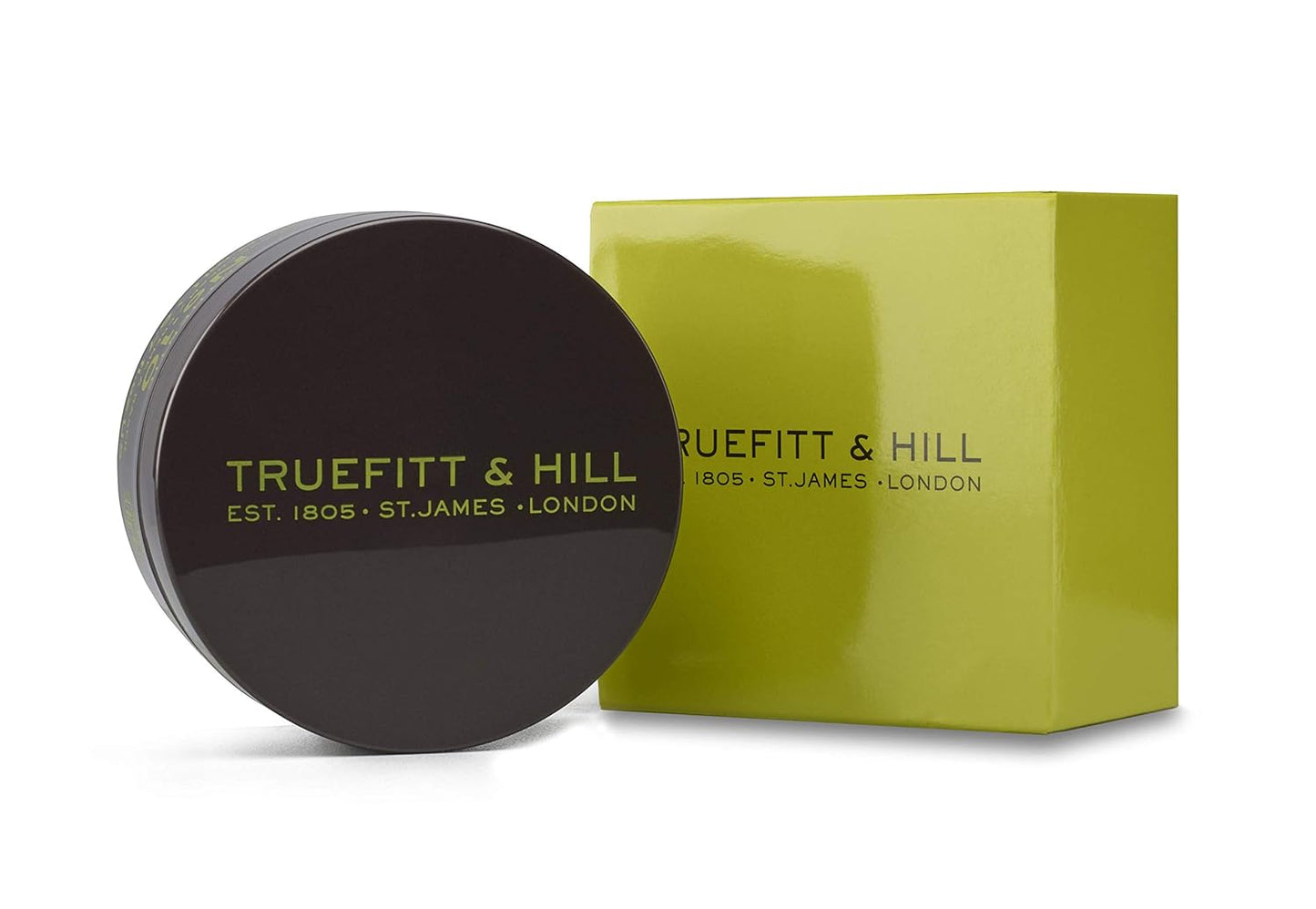Truefitt & Hill Shaving Cream Bowl - No. 10 - Premium Glycerin-Based Lather, Smooth Glide, and Hydration for a Luxurious Shave, Formulated for Sensitive and Irritated Skin - 6.7 oz.