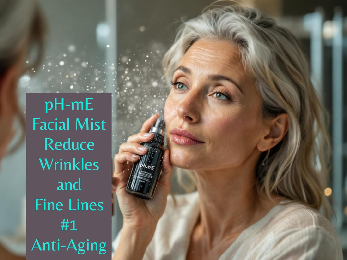 Hydrating Face Mist, Copper Rose, Pure, Natural, Organic Ingredients Helps your Skin Reduce Wrinkles, Fine Lines, Inflammation, Acne, for Clear Beautiful Skin (3.4oz)