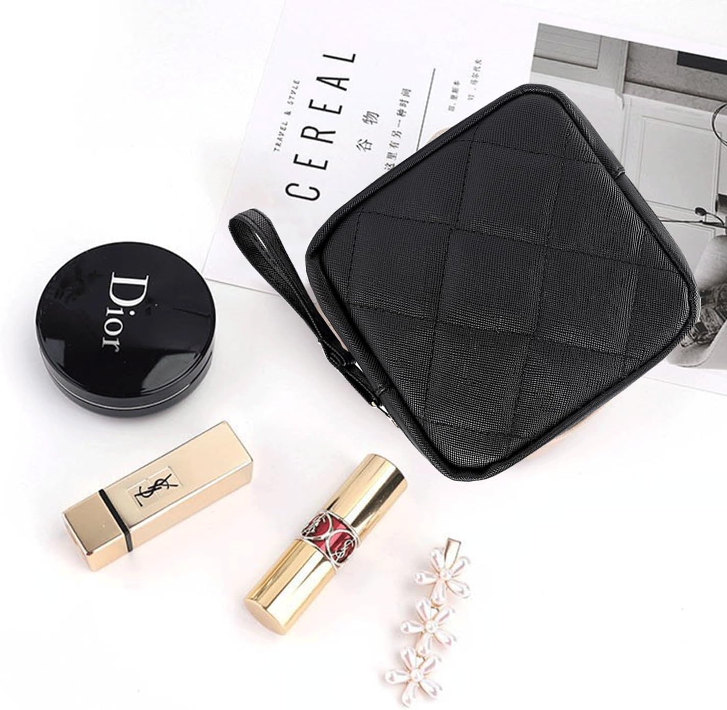 2PCS Sanitary Napkin Storage Bag,Period Pouch Tampon Bag Tampon Holder for Purse Period Pads Portable Period Kit Bag for Girls Women Multifunctional Pouch Small Change Bag Tampons Bulk Hygiene Bag