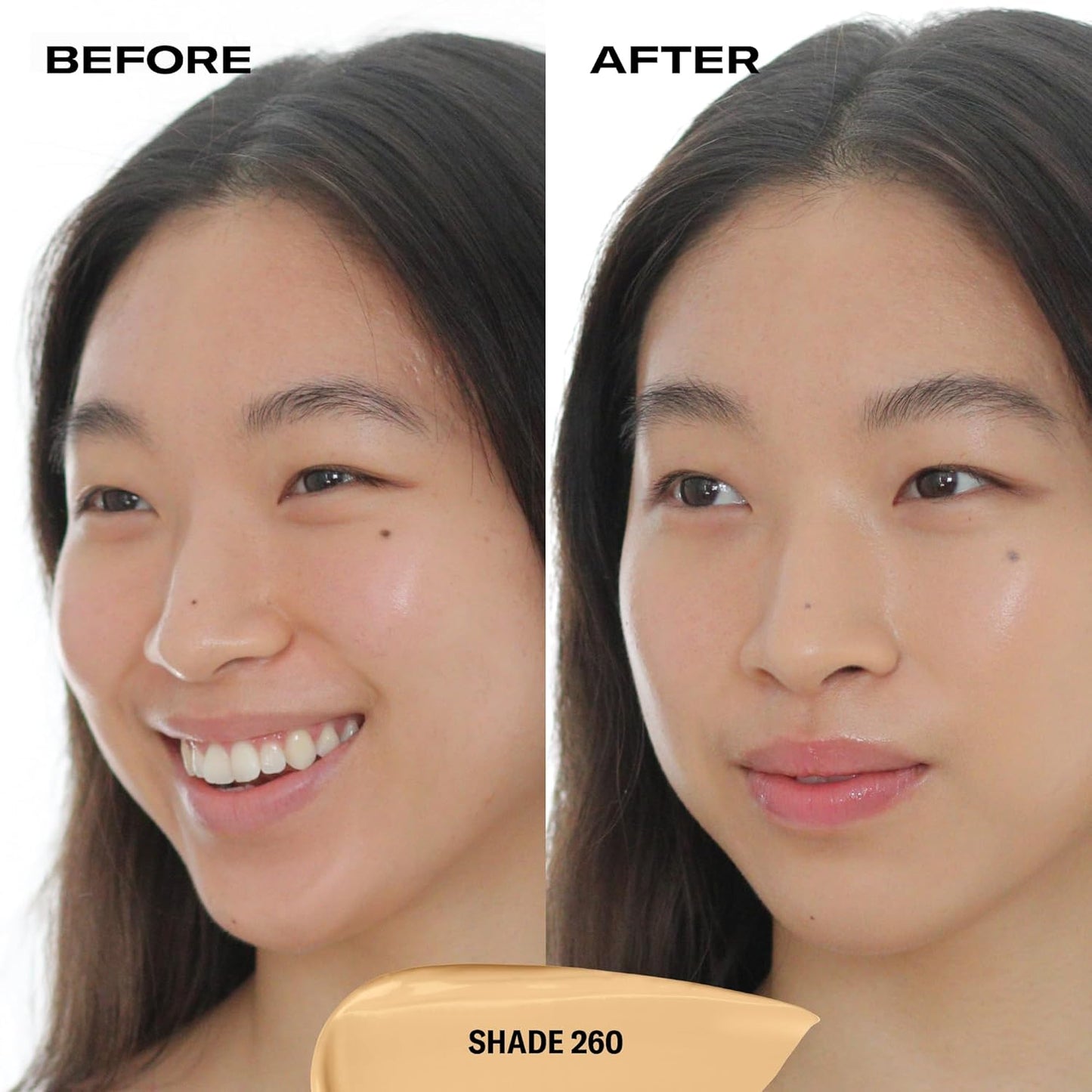 Youthforia Date Night Skin Tint Serum Foundation, Light-Medium Coverage, Hydrating Formula, Vegan & Cruelty-Free, 260 Light Medium - Neutral with Warm Undertones