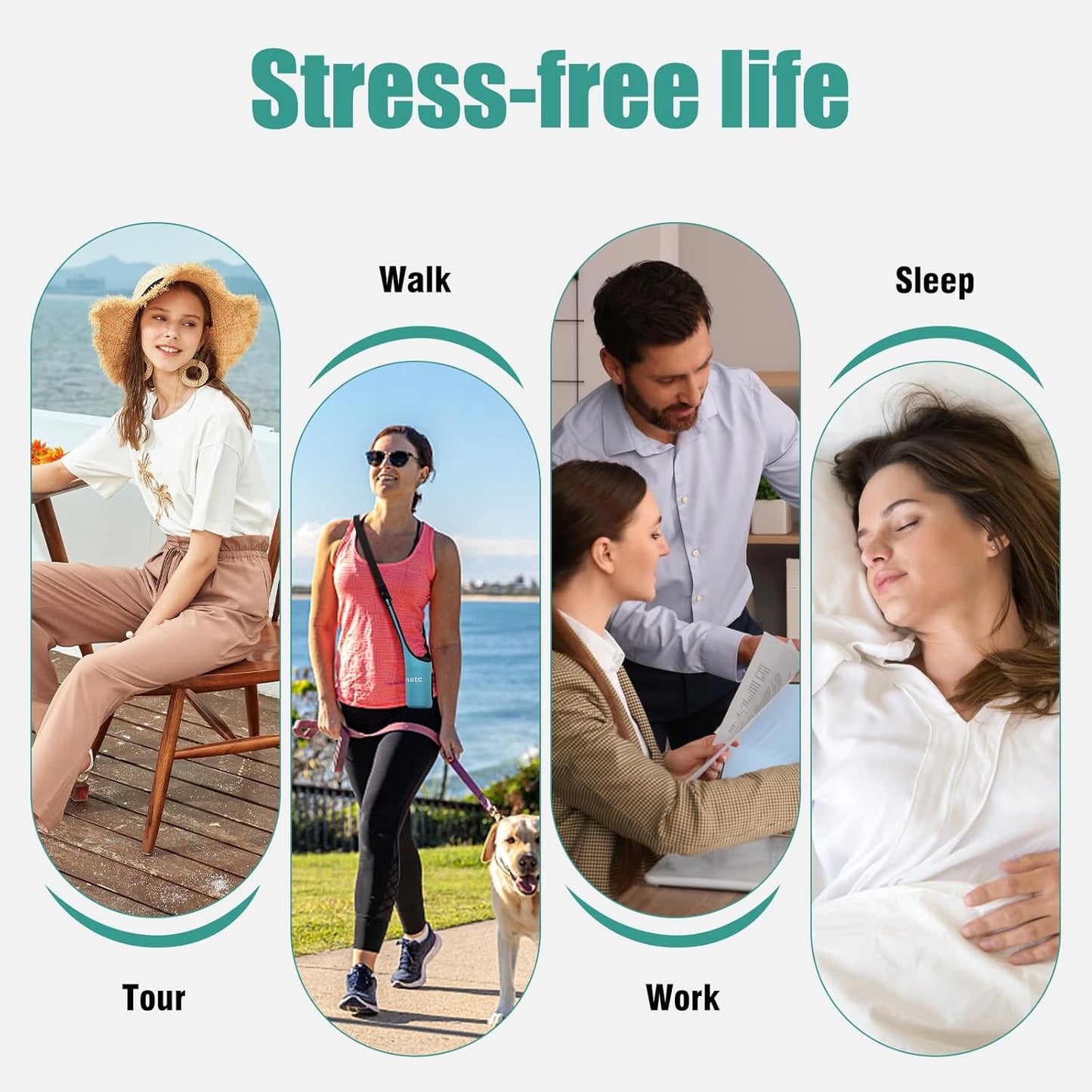 4 Pcs Silicone Toe Spacers – Yoga Toe Separators for Toe Straightening & Relaxation | Correct Overlapping Toes, Bunions, Hammer Toe | Toe Support toe separators for Women & Men (Black, 3.98)